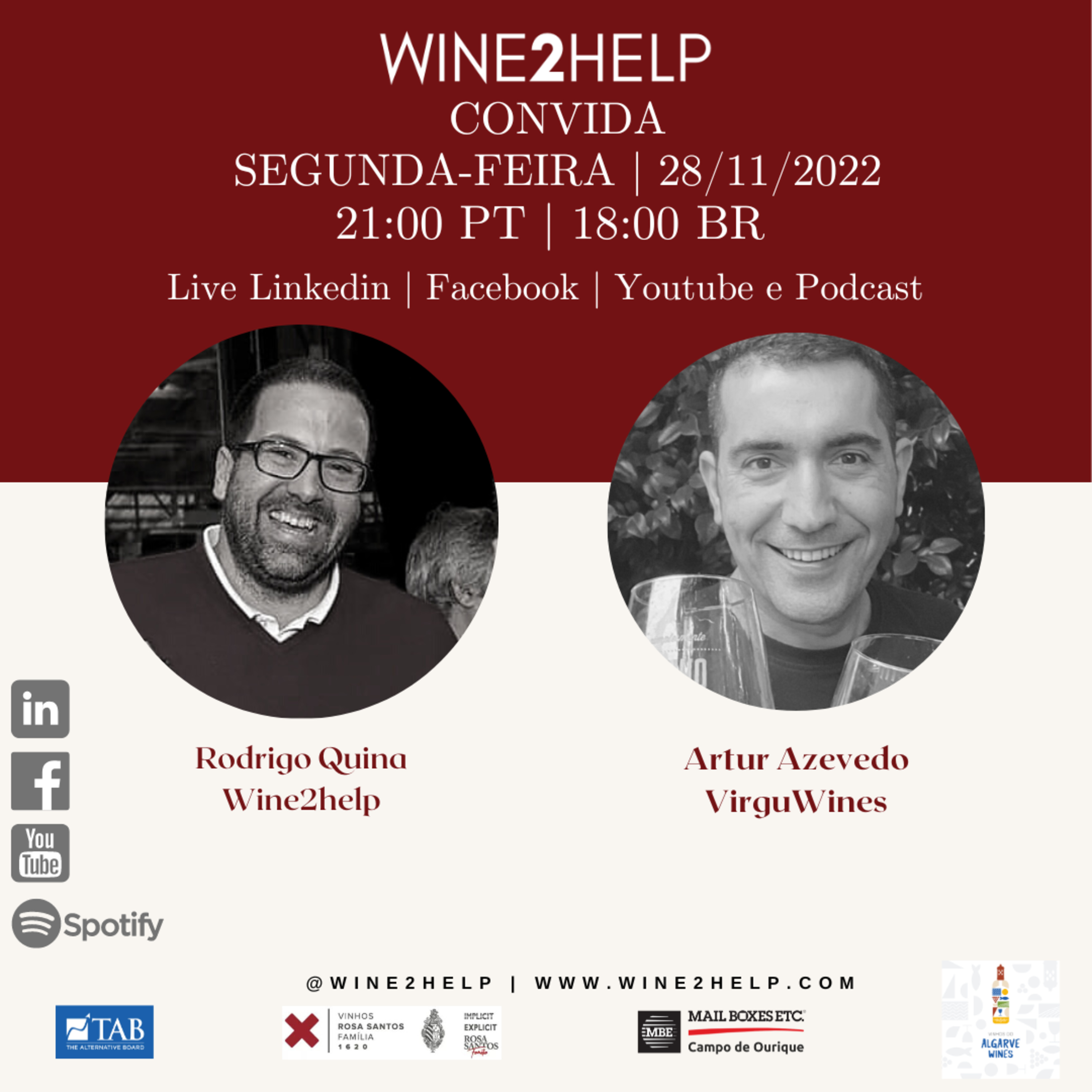 Vinho, Mercado, Vendas e Negócios - Wine2Help - Podcast por Rodrigo Quina