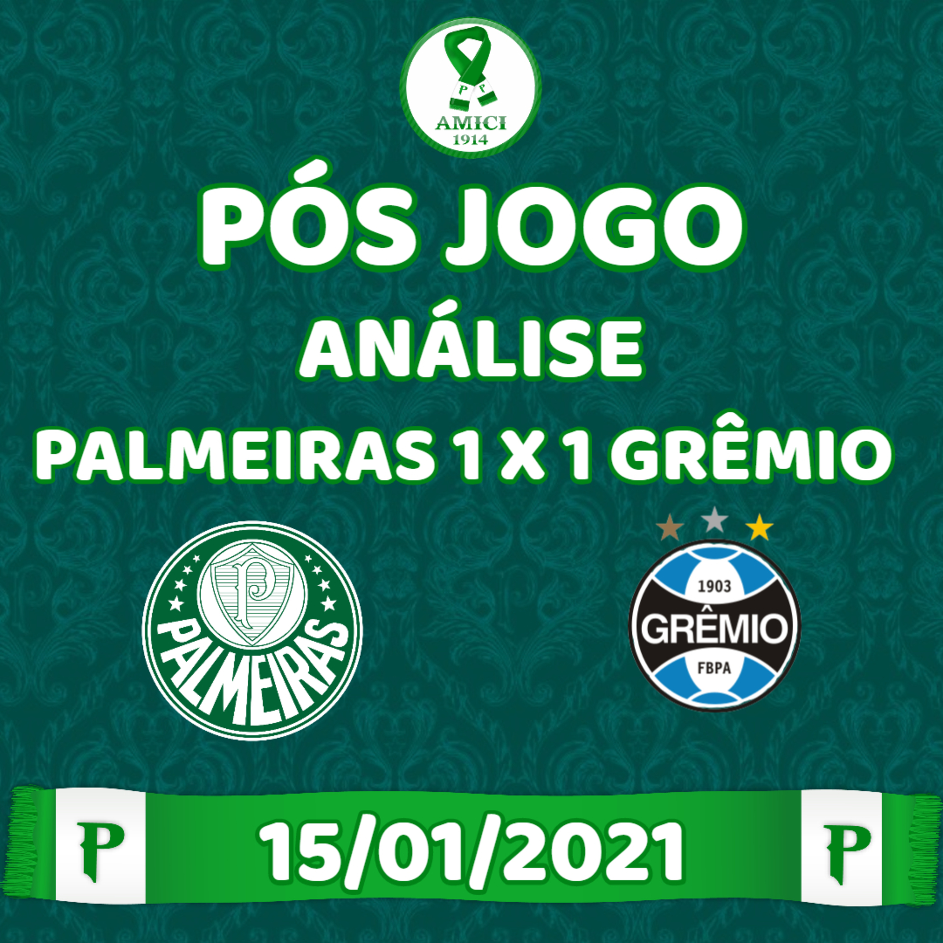 COLETIVA JOÃO MARTINS | PÓS-JOGO | PALMEIRAS 1 x 1 GRÊMIO | BR 2020 | AO VIVO DO ESTÚDIO DA WRV