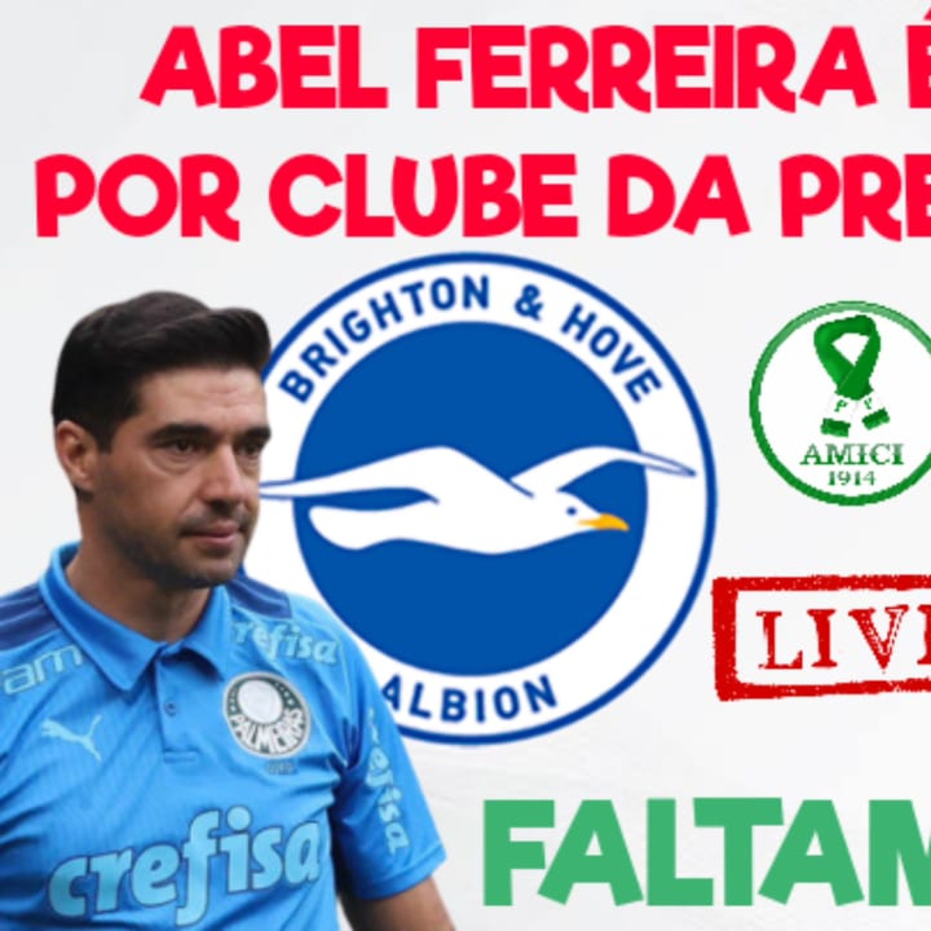 AO VIVO 🔴 ABEL FERREIRA NA MIRA DE CLUBE INGLÊS _ FALTAM 12 FINAIS NO BRASILEIRÃO