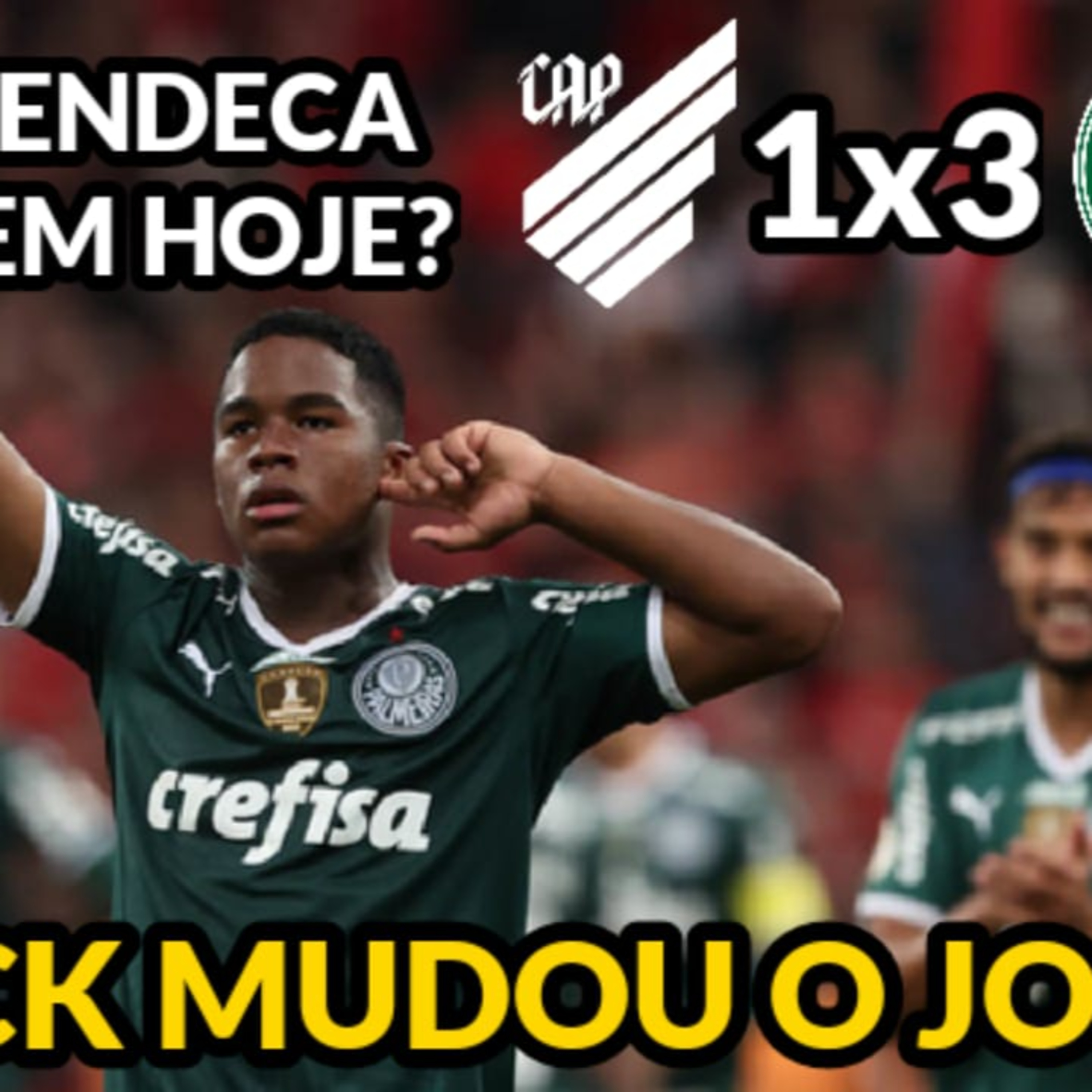 AO VIVO 🔴 ENDRICK DECIDE E PALMEIRAS VIRA CONTRA O ATHLETICO _ TÍTULO PODE VIR HOJE!