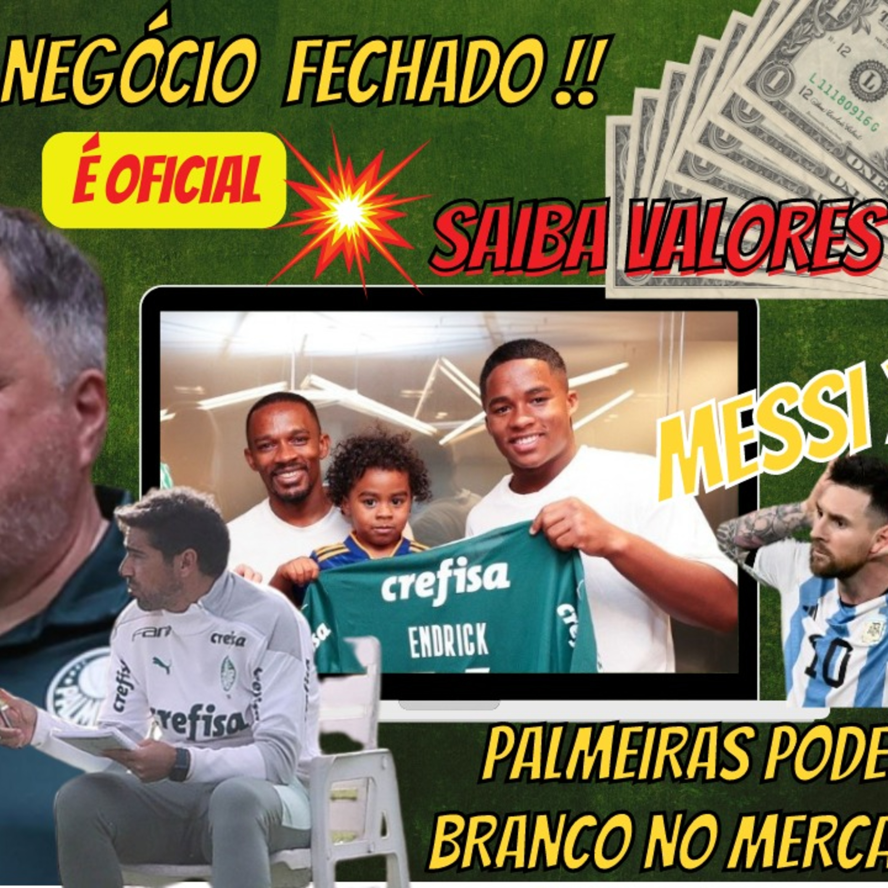 É OFICIAL 🚨 PALMEIRAS ANUNCIA VENDA DE ENDRICK PARA O REAL MADRID episode artwork