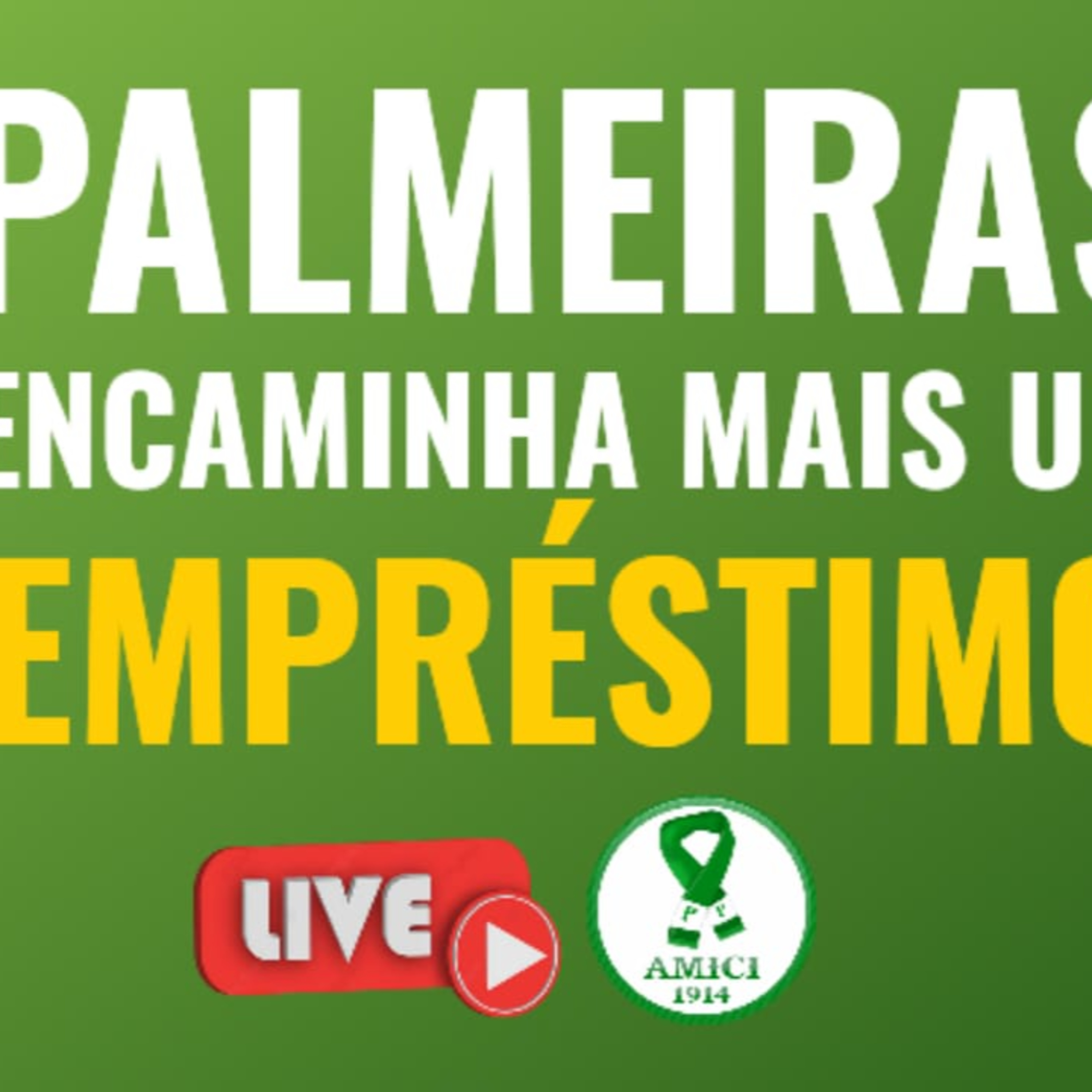 AO VIVO | PALMEIRAS ENCAMINHA EMPRÉSTIMO DE LATERAL | VOLTA SEM REFORÇOS | MERCADO DA BOLA episode artwork