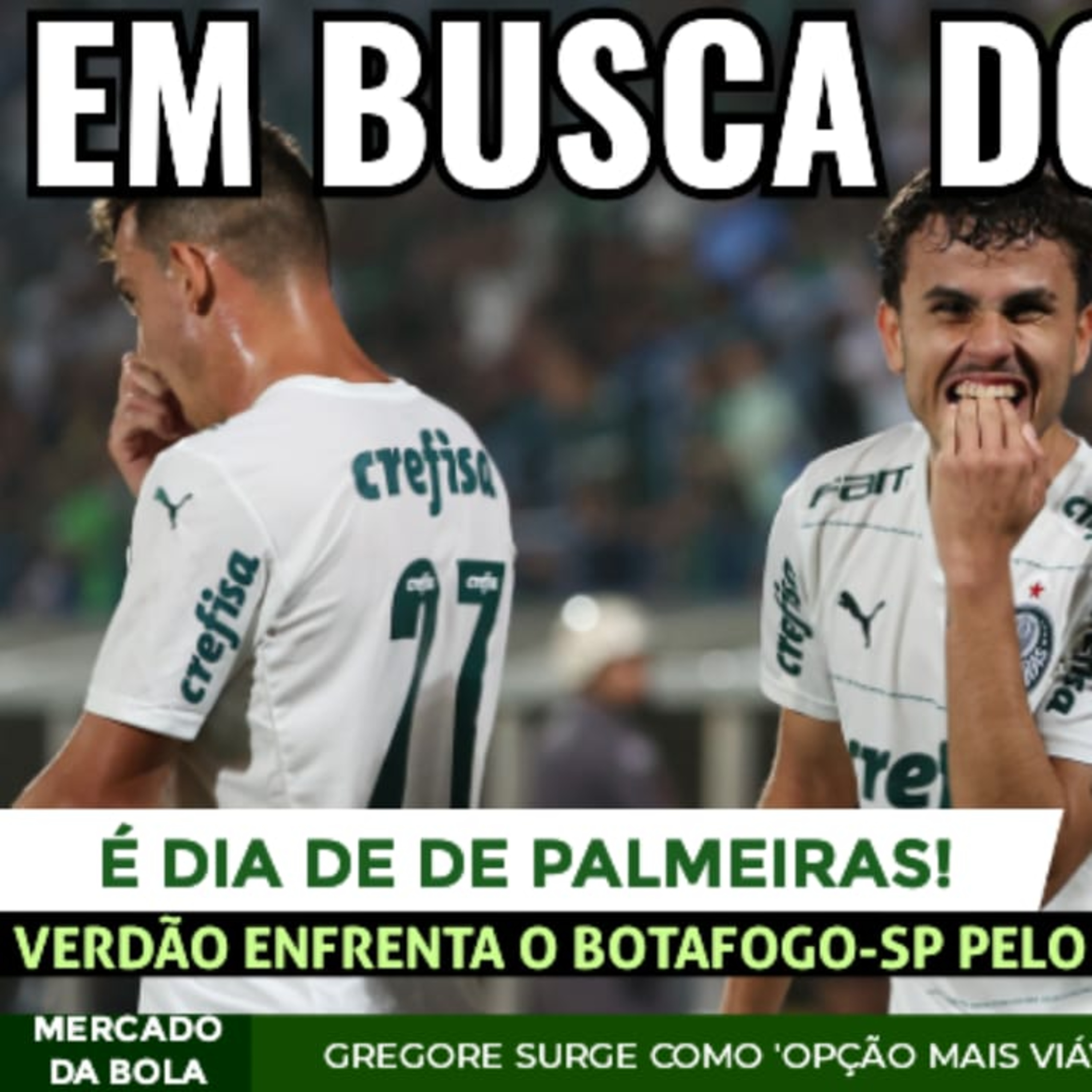 AO VIVO _ PALMEIRAS DÁ SHOW NA COPINHA _ HOJE TEM PAULISTÃO _ MERCADO DA BOLA
