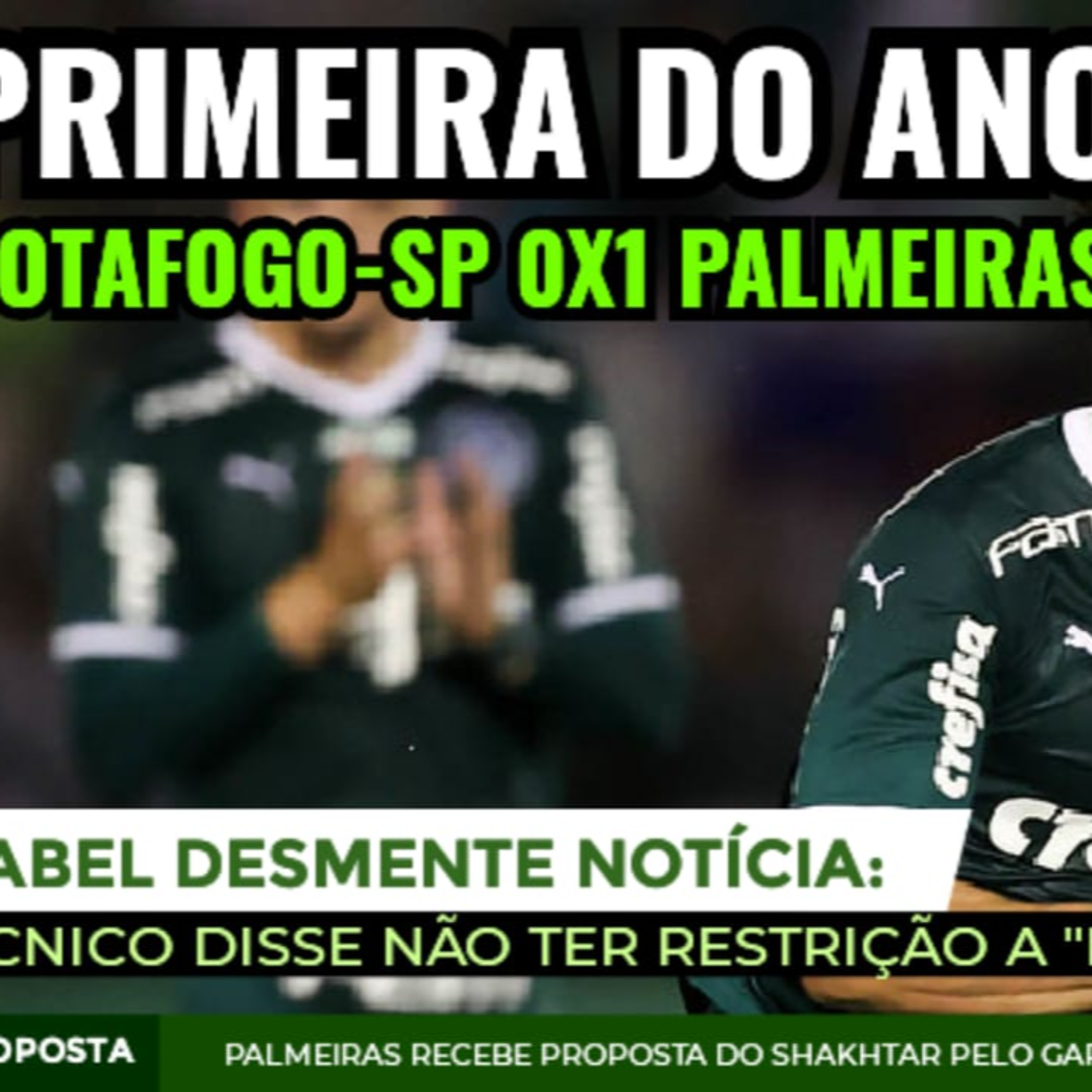 AO VIVO _ PALMEIRAS VENCE O BOTAFOGO-SP _ ANÁLISE DO JOGO _ COLETIVA ABEL _ KEVIN EM ALTA
