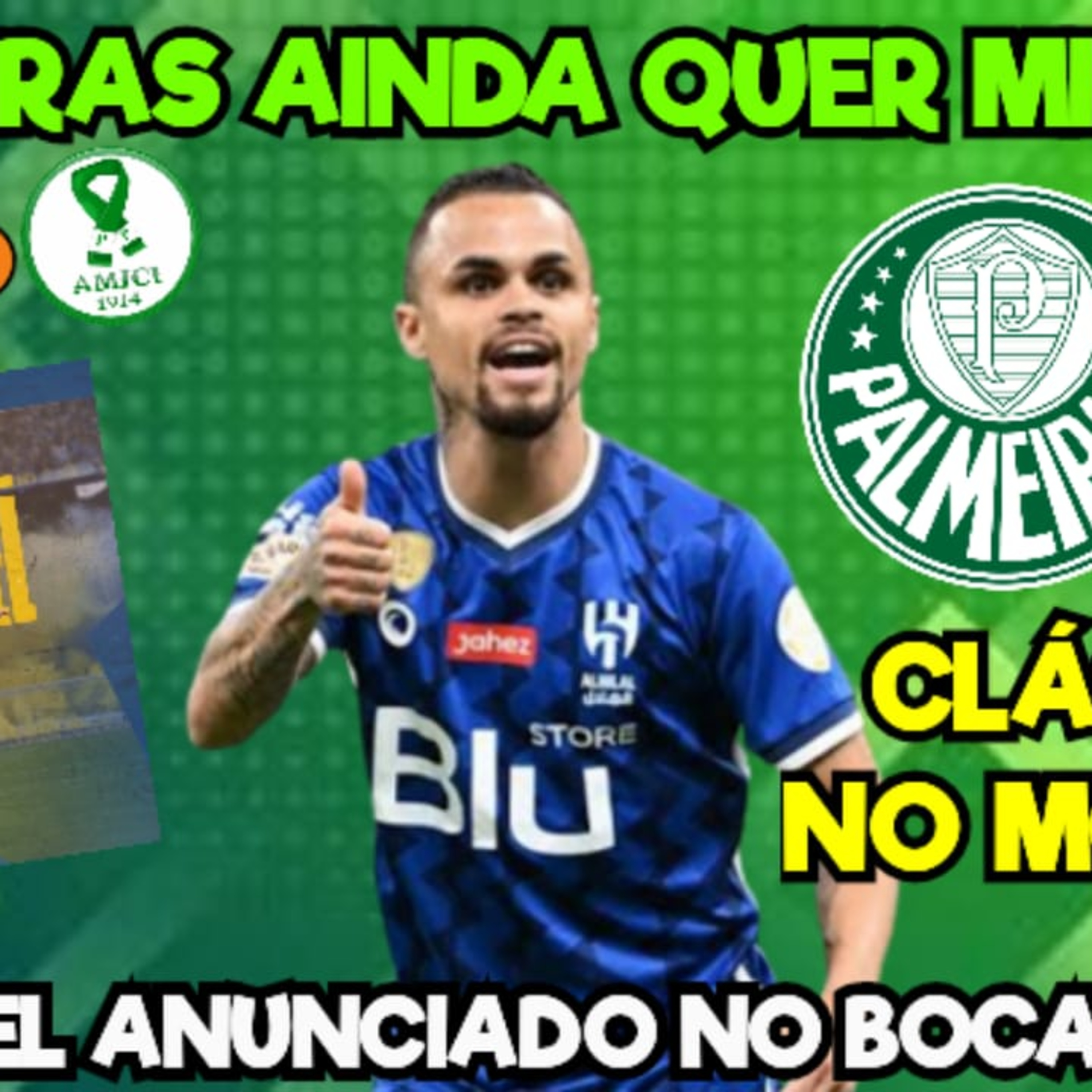 AO VIVO _ PALMEIRAS AINDA QUER MICHAEL_ _ CLÁSSICO NO MORUMBI _ MERENTIEL EMPRESTADO AO BOCA JUNIORS