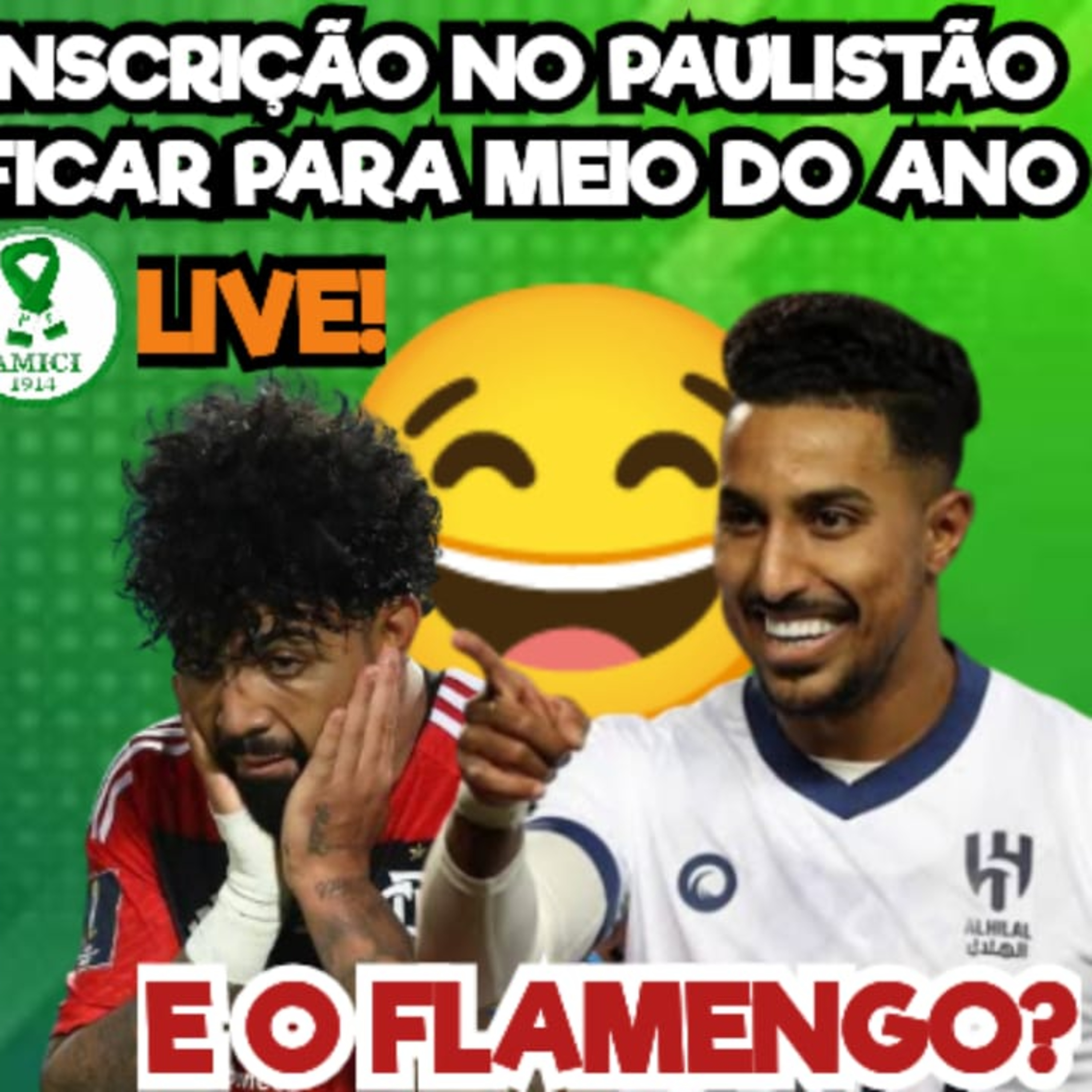 AO VIVO _ FIM DO PRAZO PARA REFORÇOS NO PAULISTÃO _ PALMEIRAS X INTER DE LIMEIRA _ AL HILAL 😂😂😂