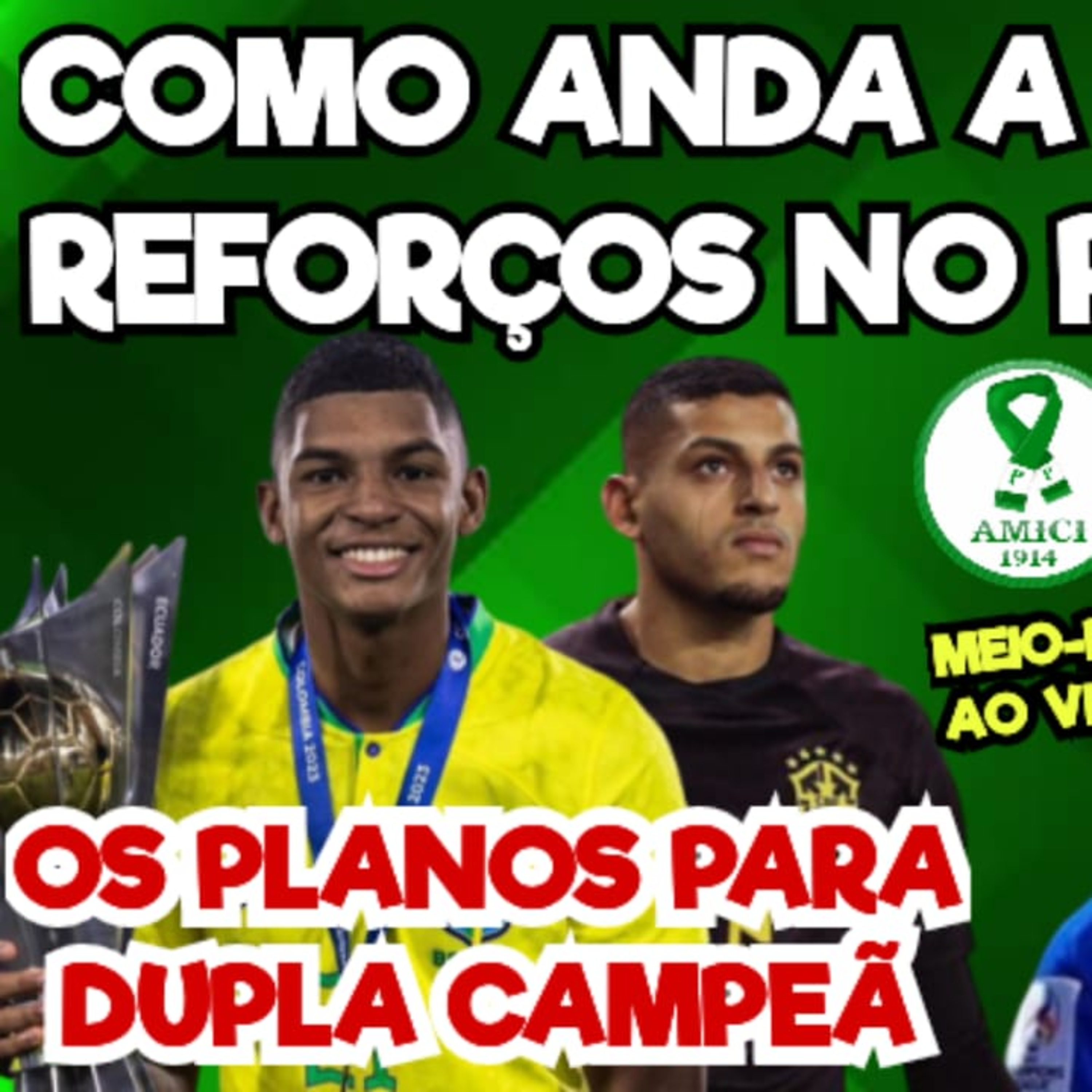 AO VIVO _ COMO ANDA A BUSCA POR REFORÇOS NO PALMEIRAS_ _ OS PLANOS PARA DUPLA CAMPEÃ NA SELEÇÃO