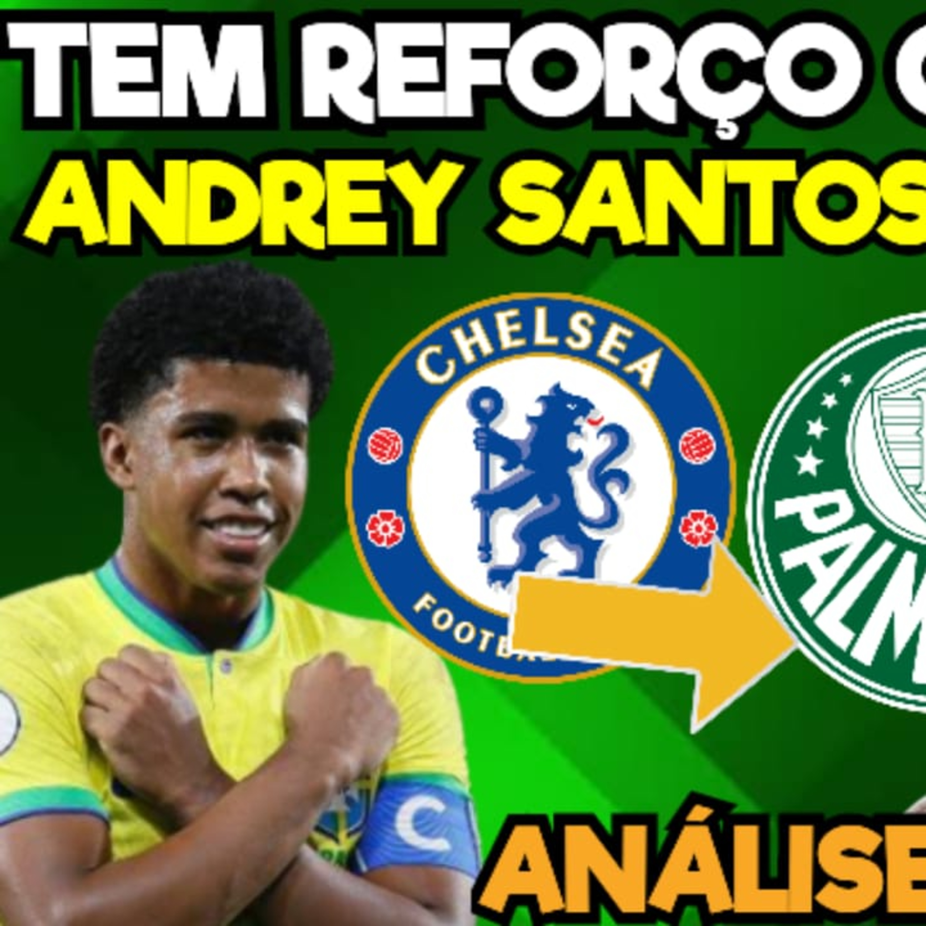 AO VIVO _ PALMEIRAS ENCAMINHA CONTRATAÇÃO DE ANDREY DO CHELSEA _ ANALISANDO A RODADA