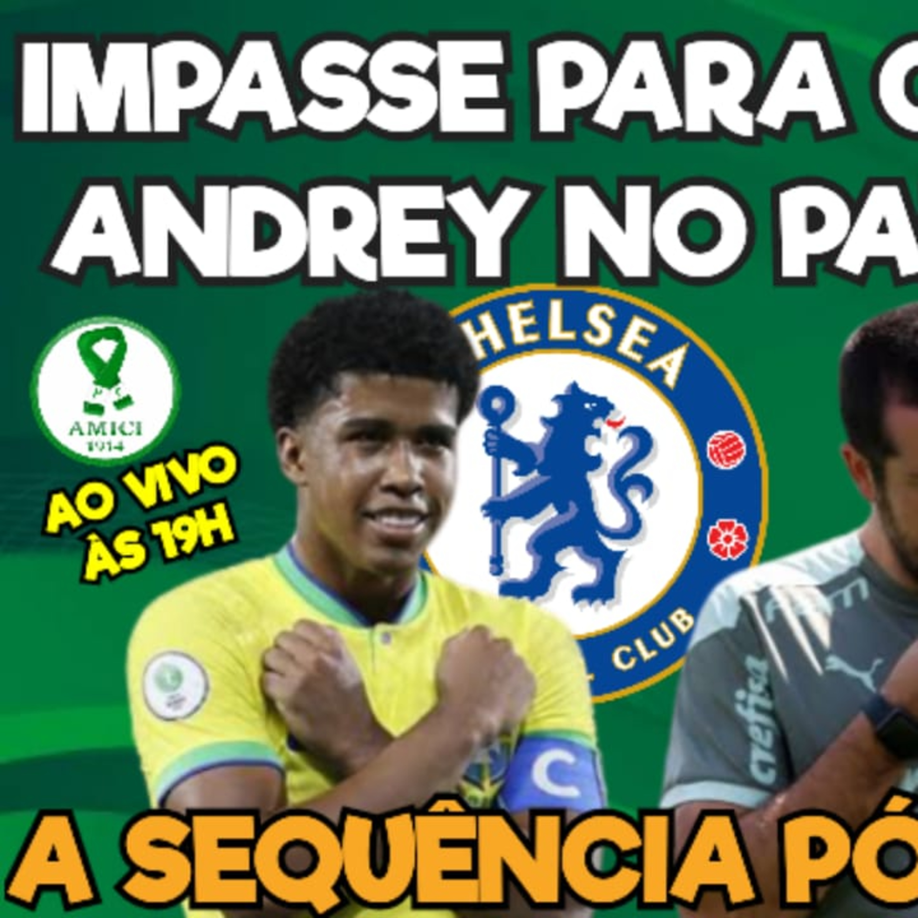 AO VIVO _ IMPASSE PARA CHEGADA DE ANDREY NO PALMEIRAS_ _ OS PRÓXIMOS JOGOS DO VERDÃO
