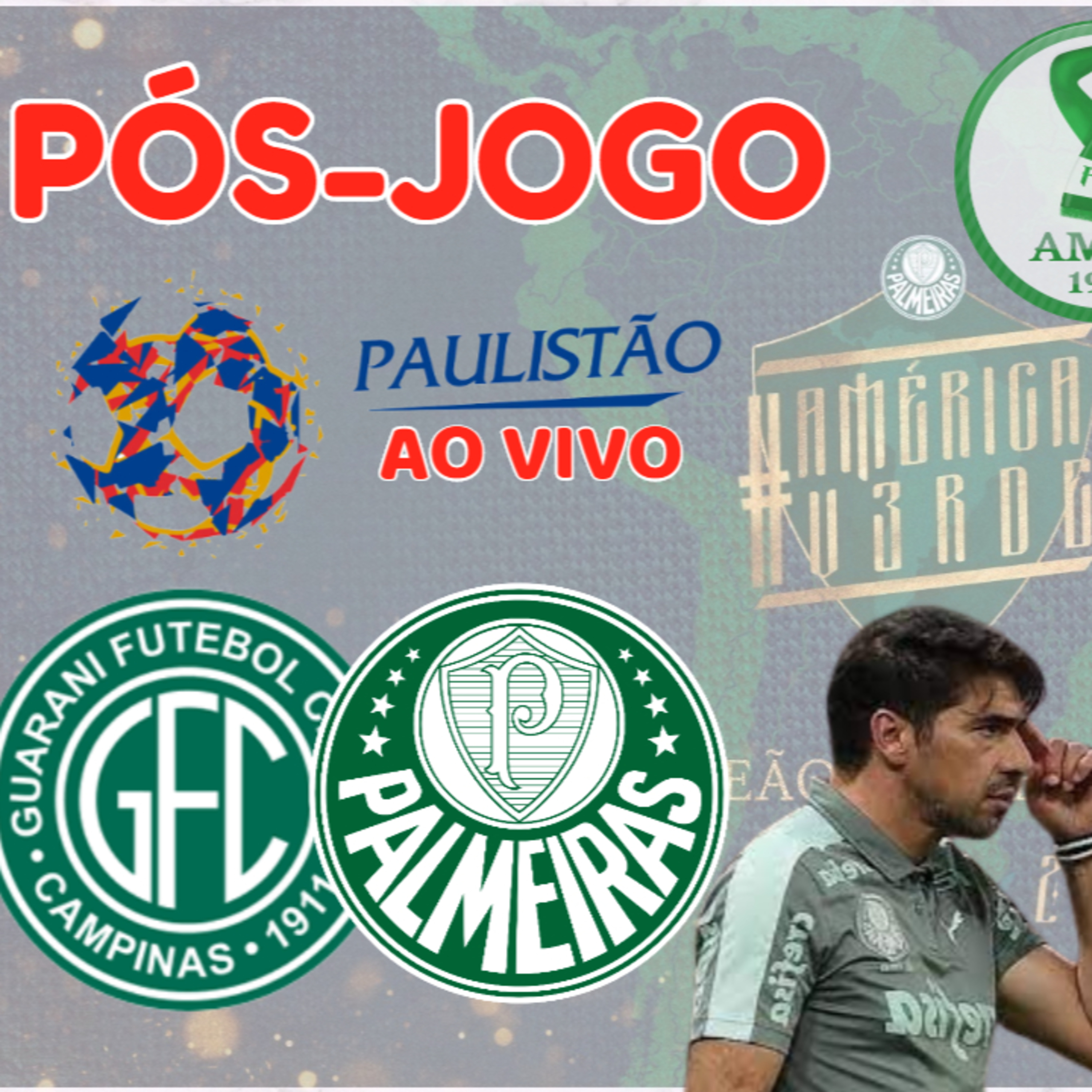COLETIVA ABEL FERREIRA GUARANI x PALMEIRAS PAULISTÃO 2023 AO VIVO