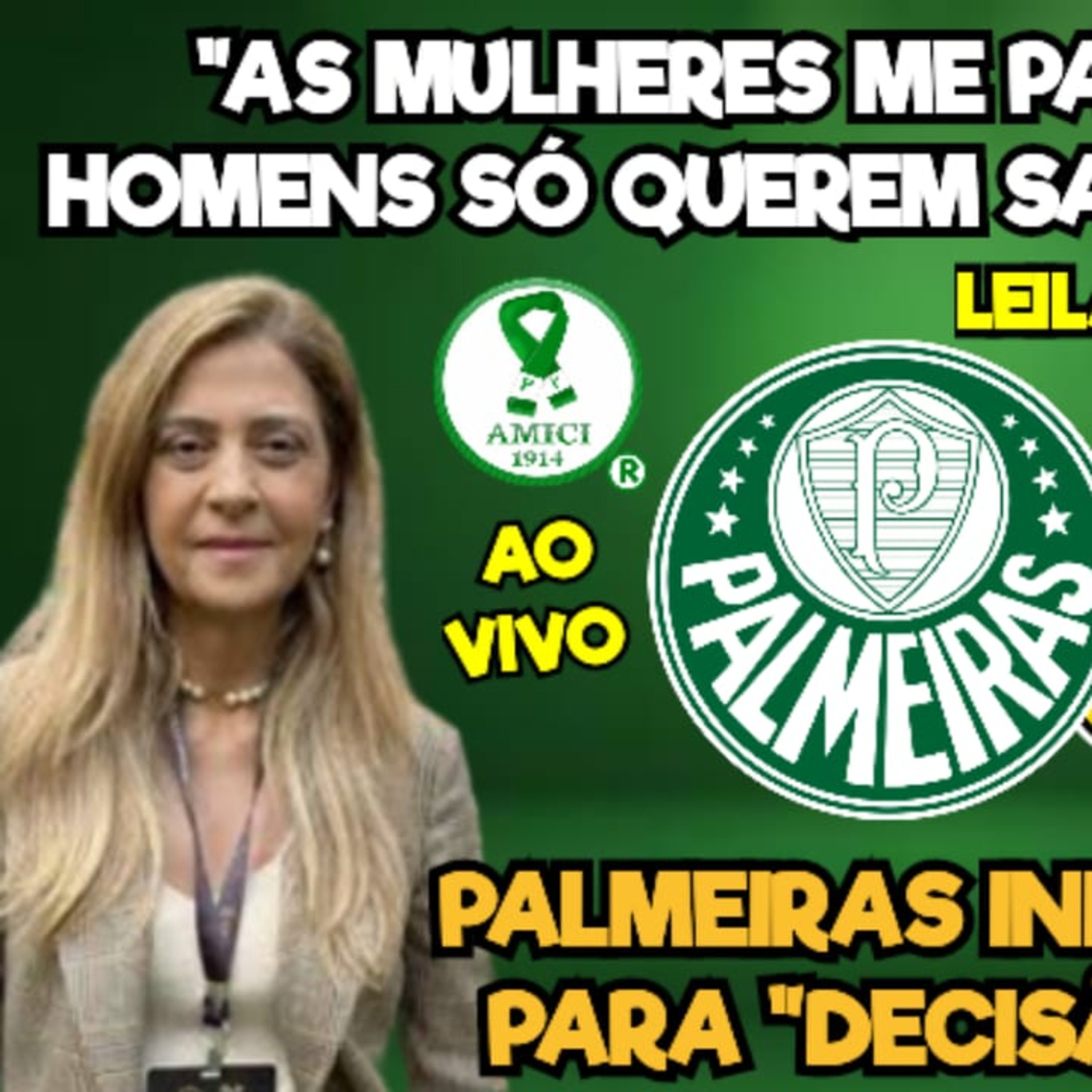 AO VIVO _ REPERCUTINDO A ENTREVISTA DA LEILA PEREIRA _ PALMEIRAS INICIA PREPARAÇÃO PARA AS QUARTAS