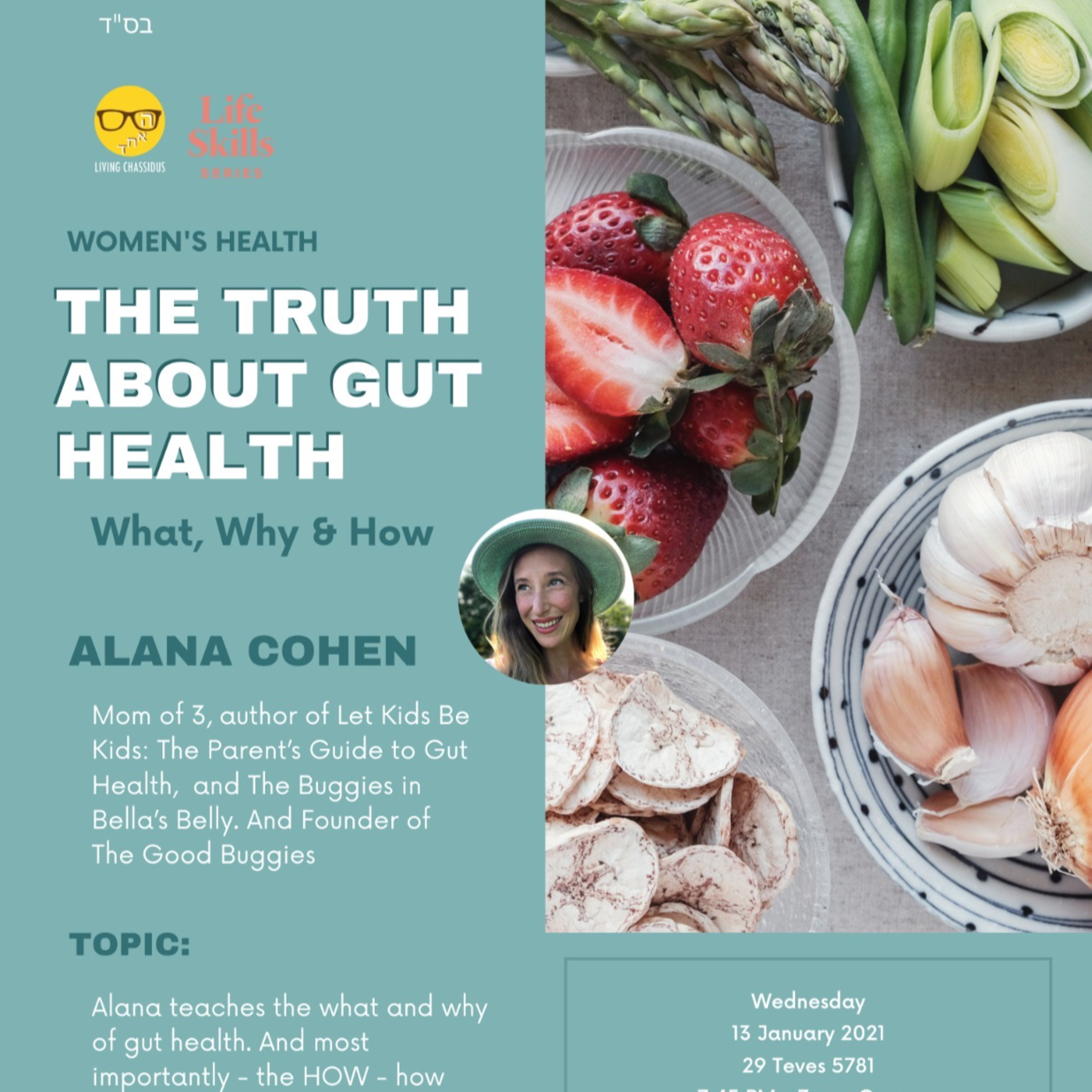 Life Skills Series: The Truth About Gut Health with Alana Cohen episode artwork