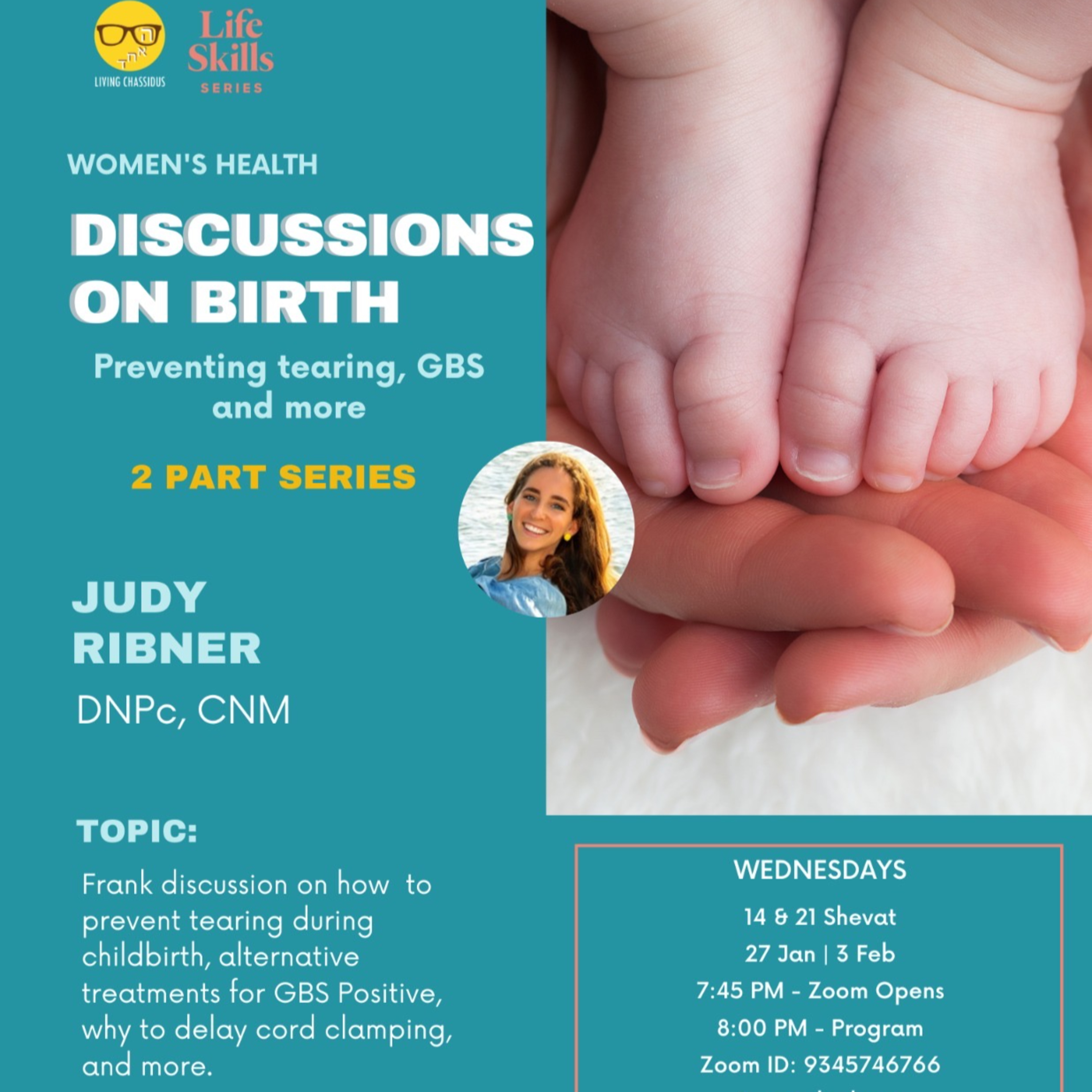 Women's Health: Discussions on Birth with Judy Ribner - Part 1 episode artwork