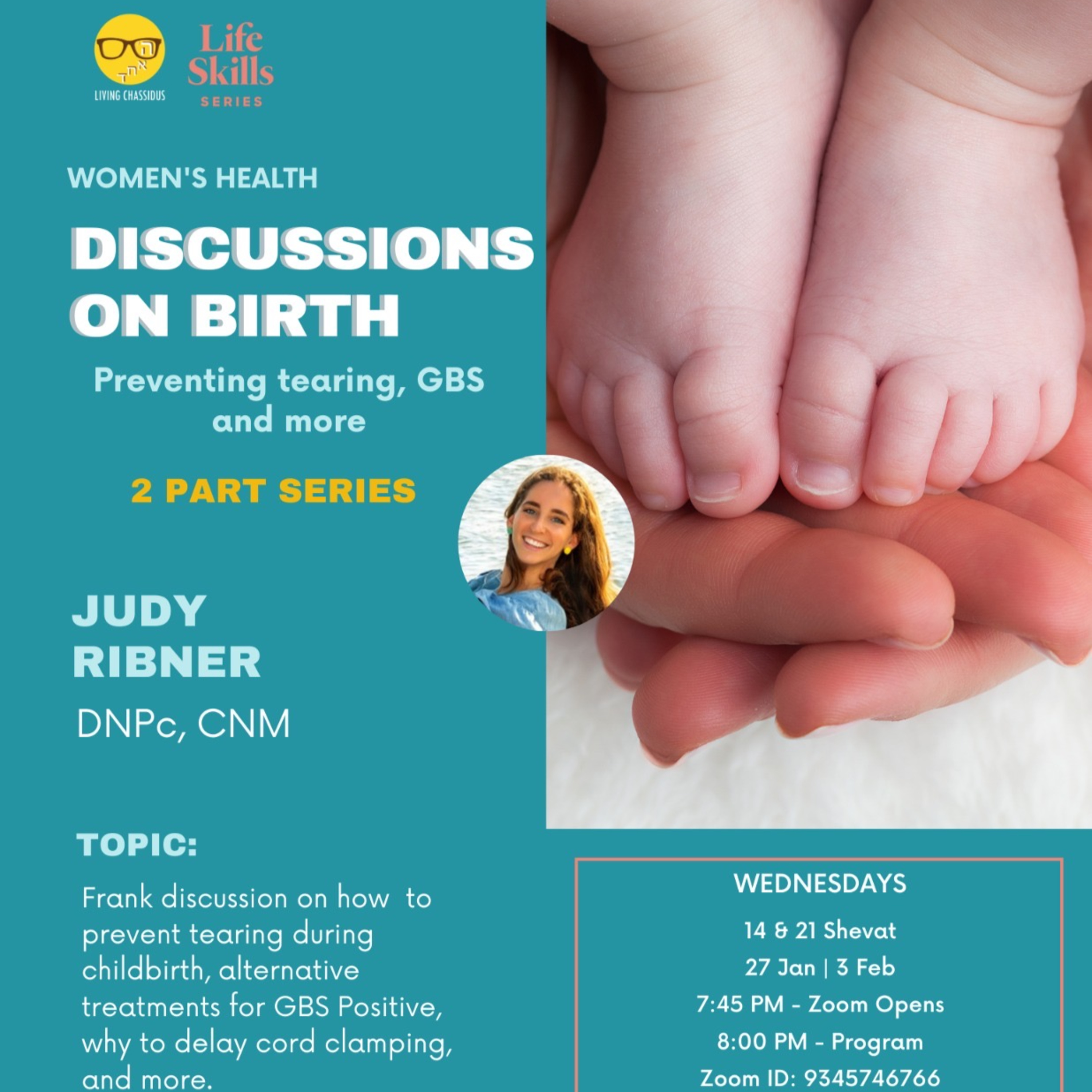 Women's Health: Discussions on Birth with Judy Ribner - Part 2 episode artwork