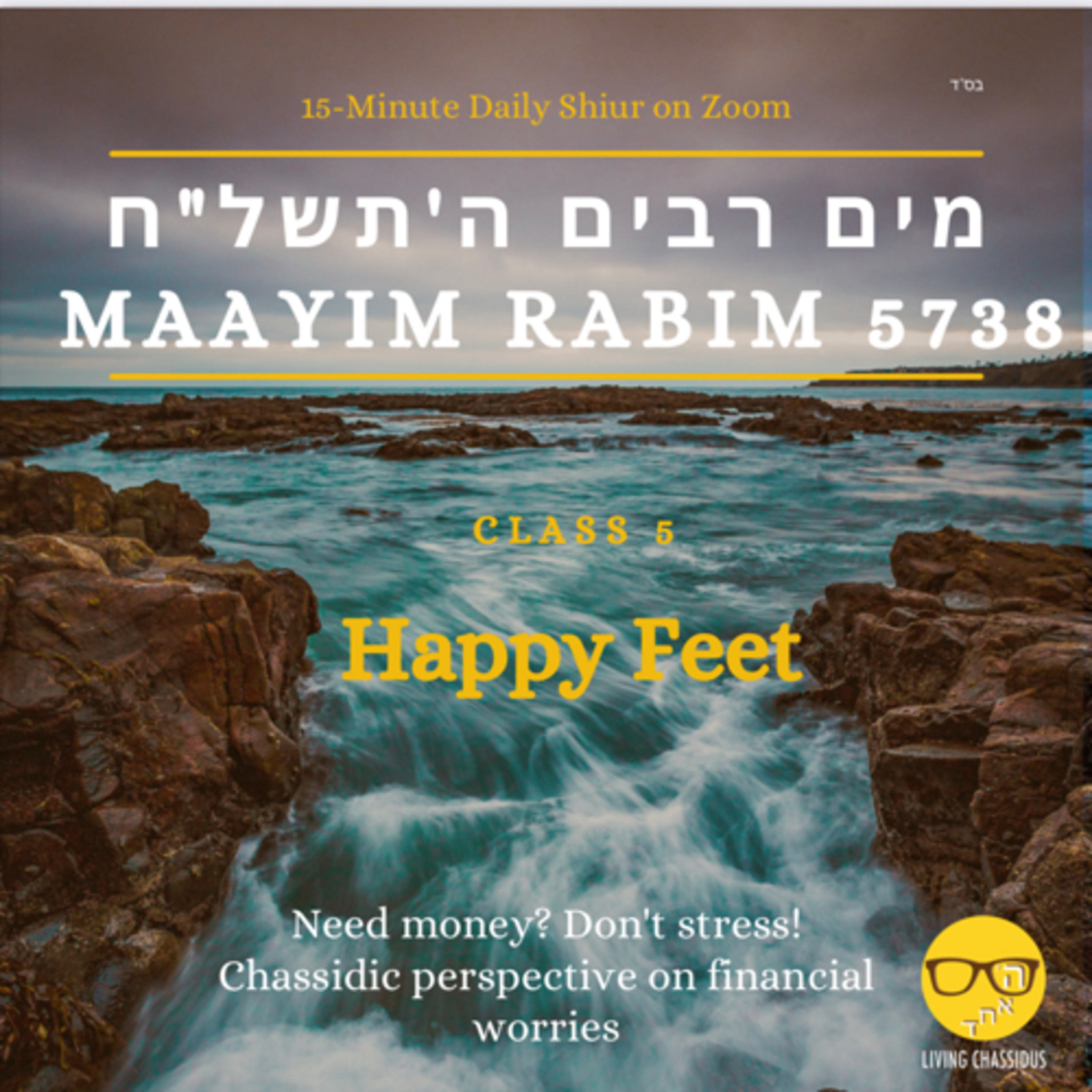 Mayim Rabim 5738: How Do I Get Over the Post Holiday Letdown? Class 5 episode artwork