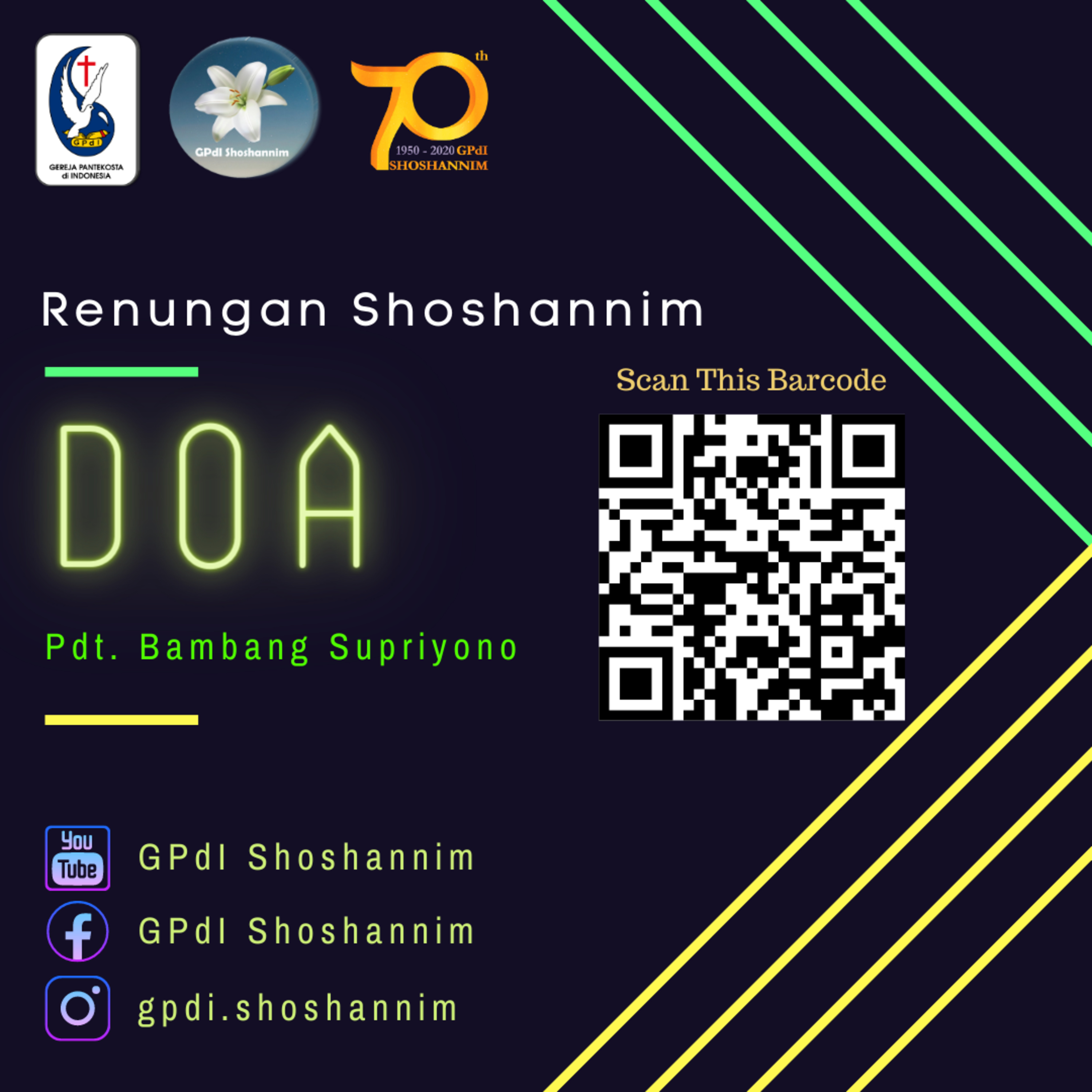 [Official] GPdI Shoshannim