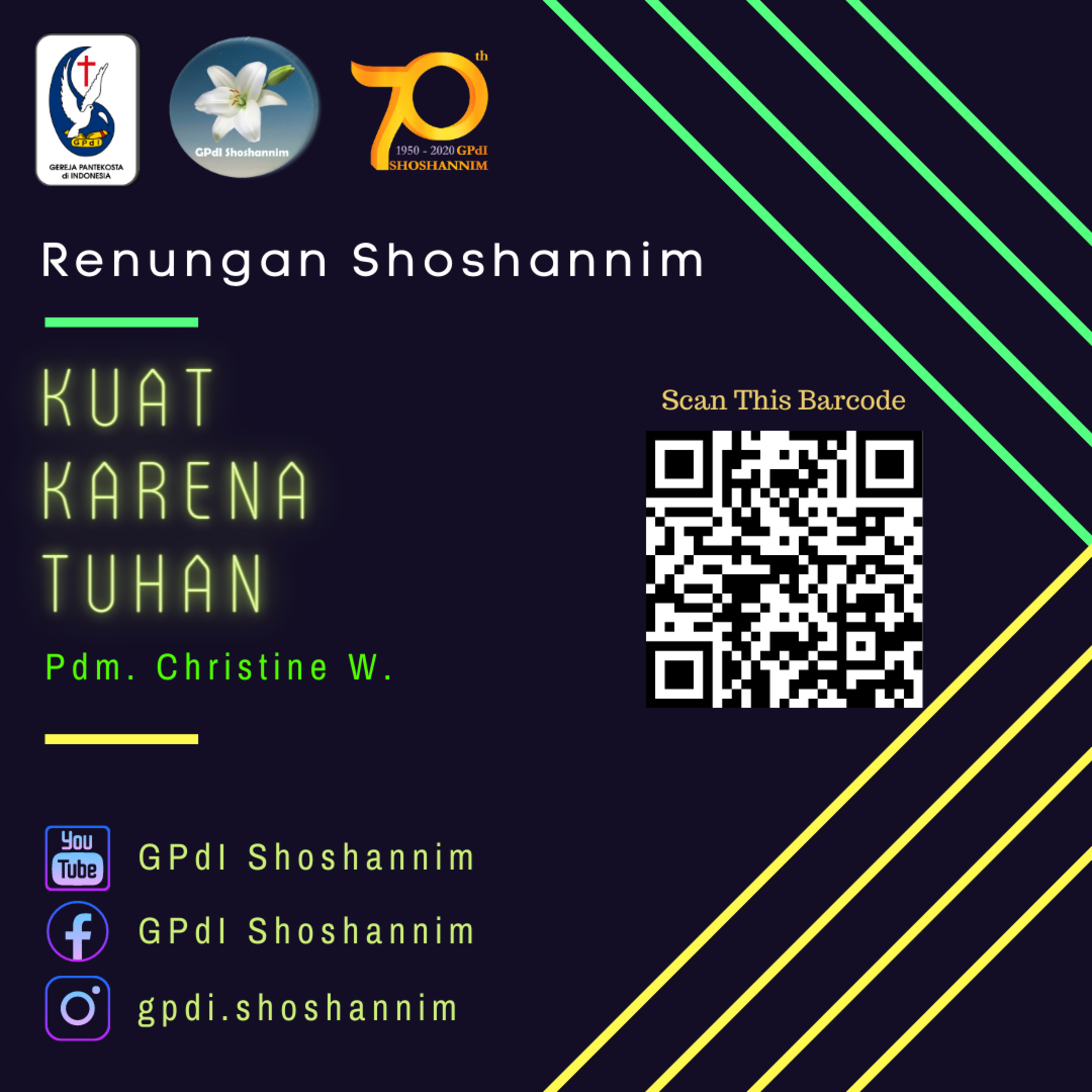 [Official] GPdI Shoshannim