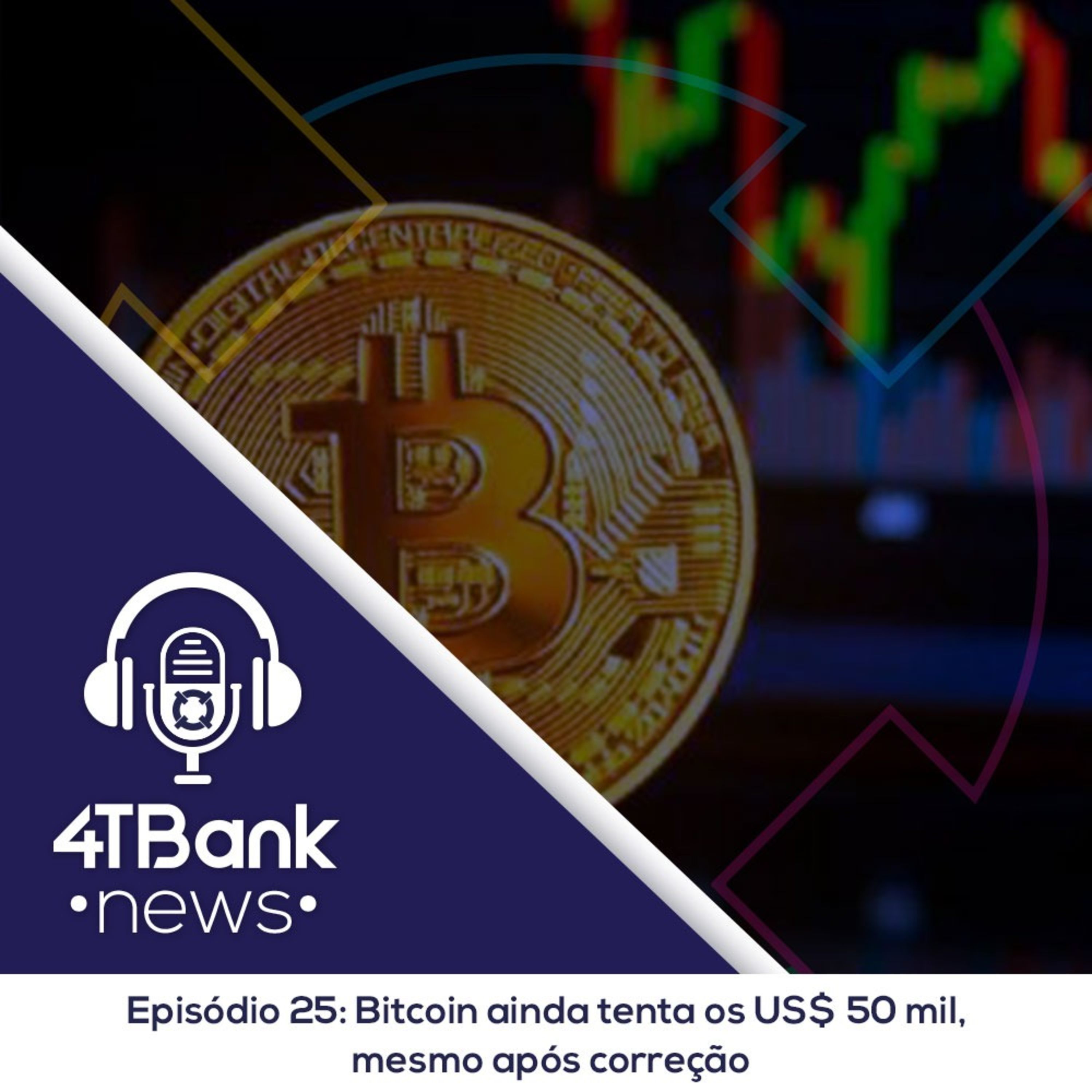 Bitcoin ainda tenta os US$ 50 mil, mesmo após correção episode artwork