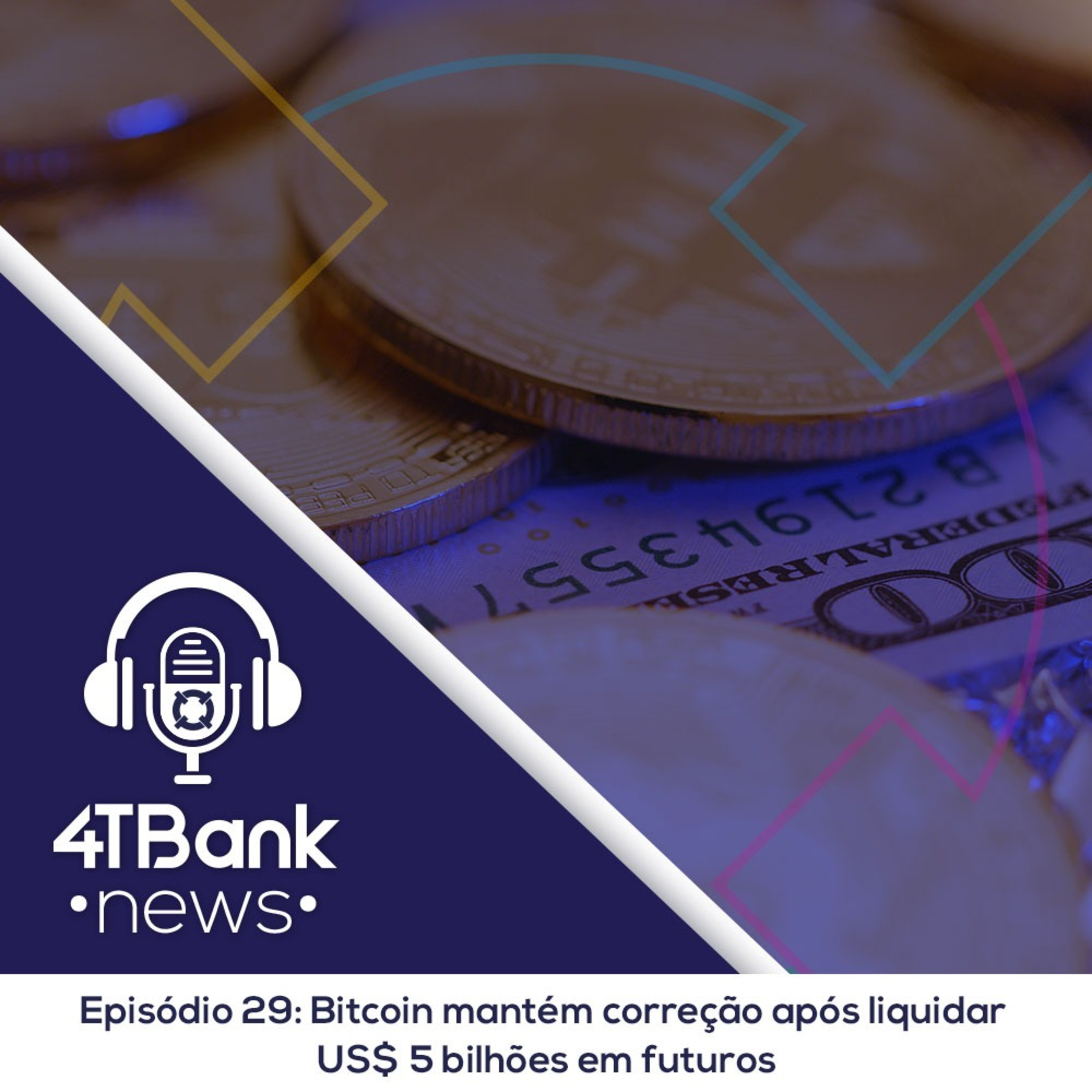 Bitcoin mantém correção após liquidar US$ 5 bilhões em futuros episode artwork
