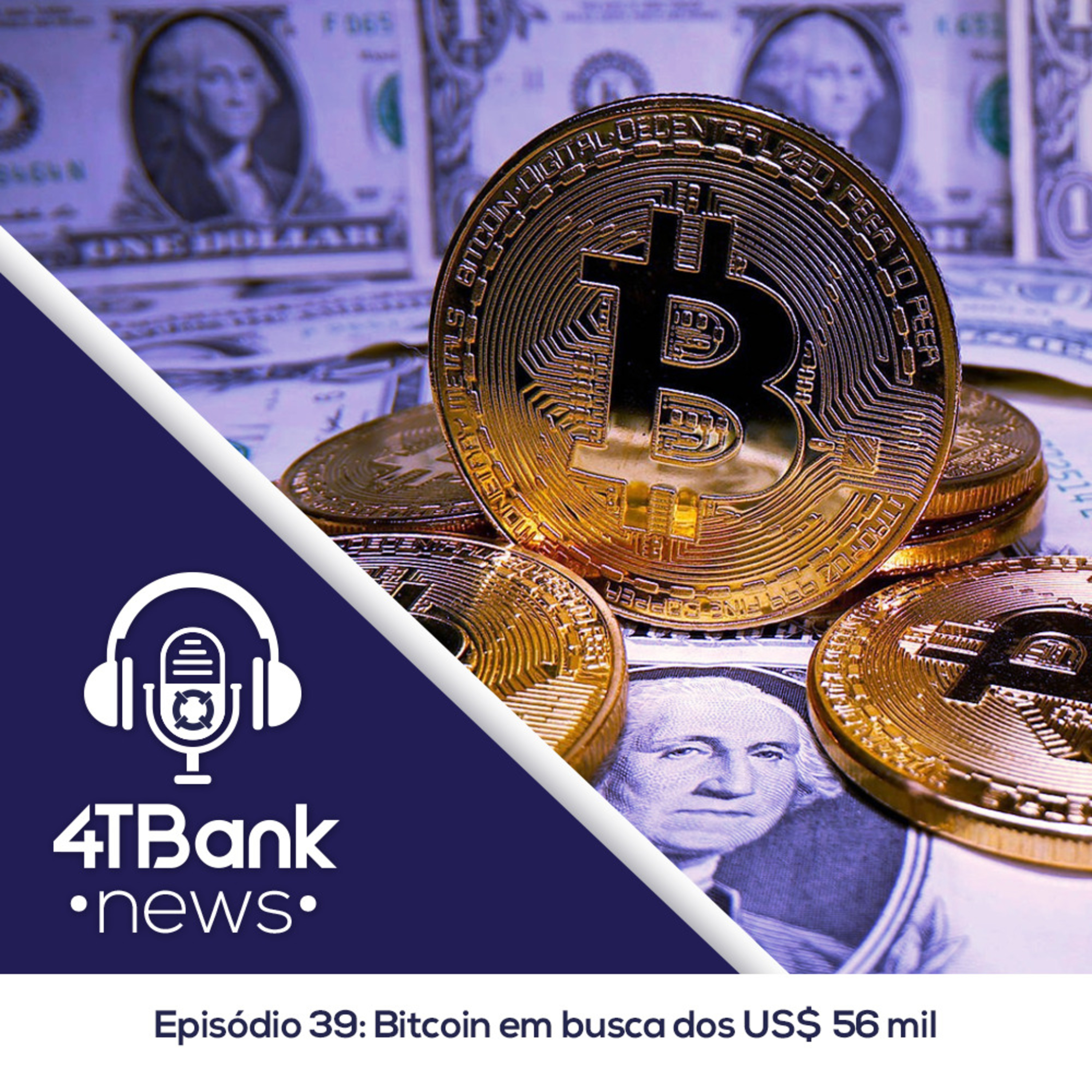 Bitcoin em busca dos US$ 56 mil episode artwork