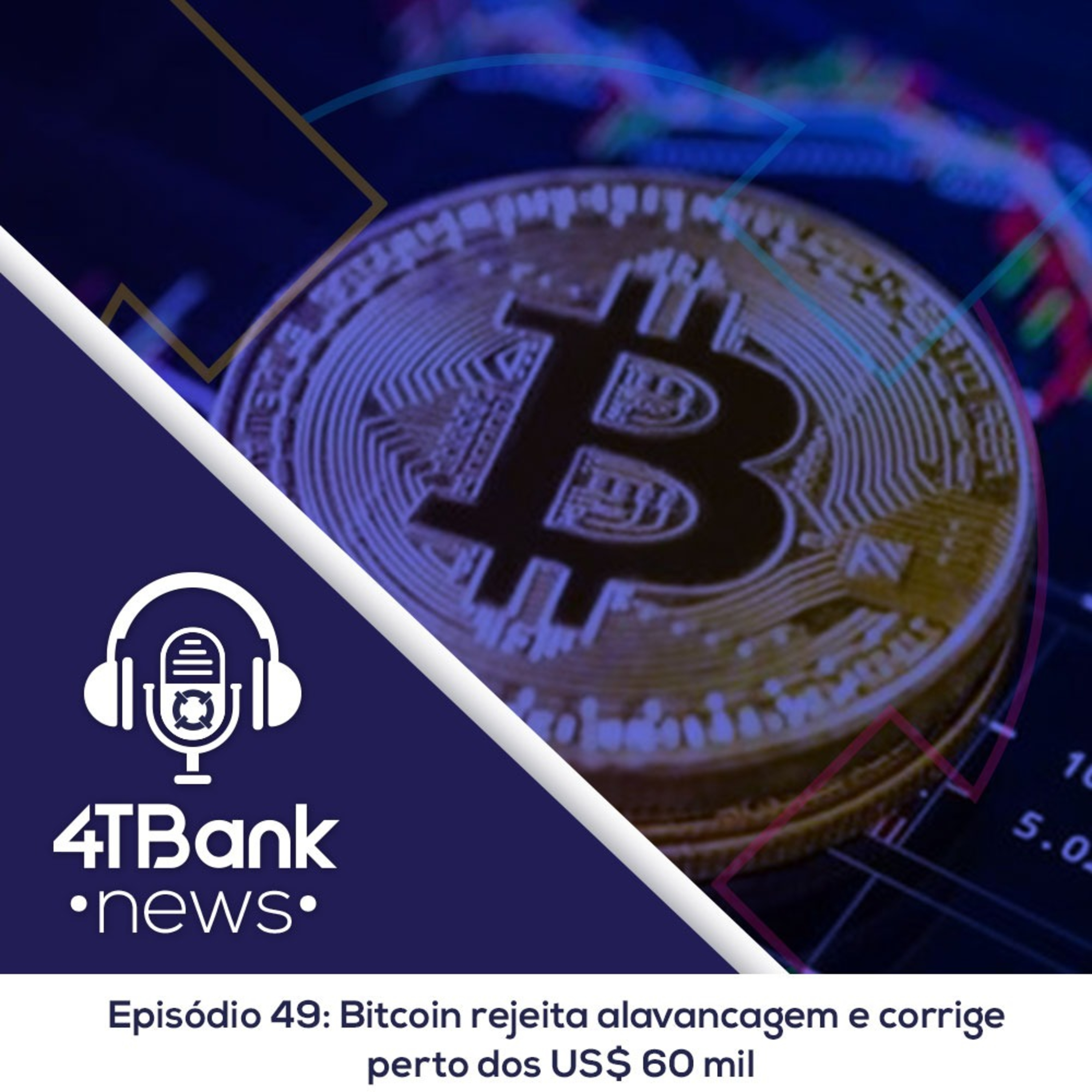 Resistências dificultam avanço do Bitcoin episode artwork