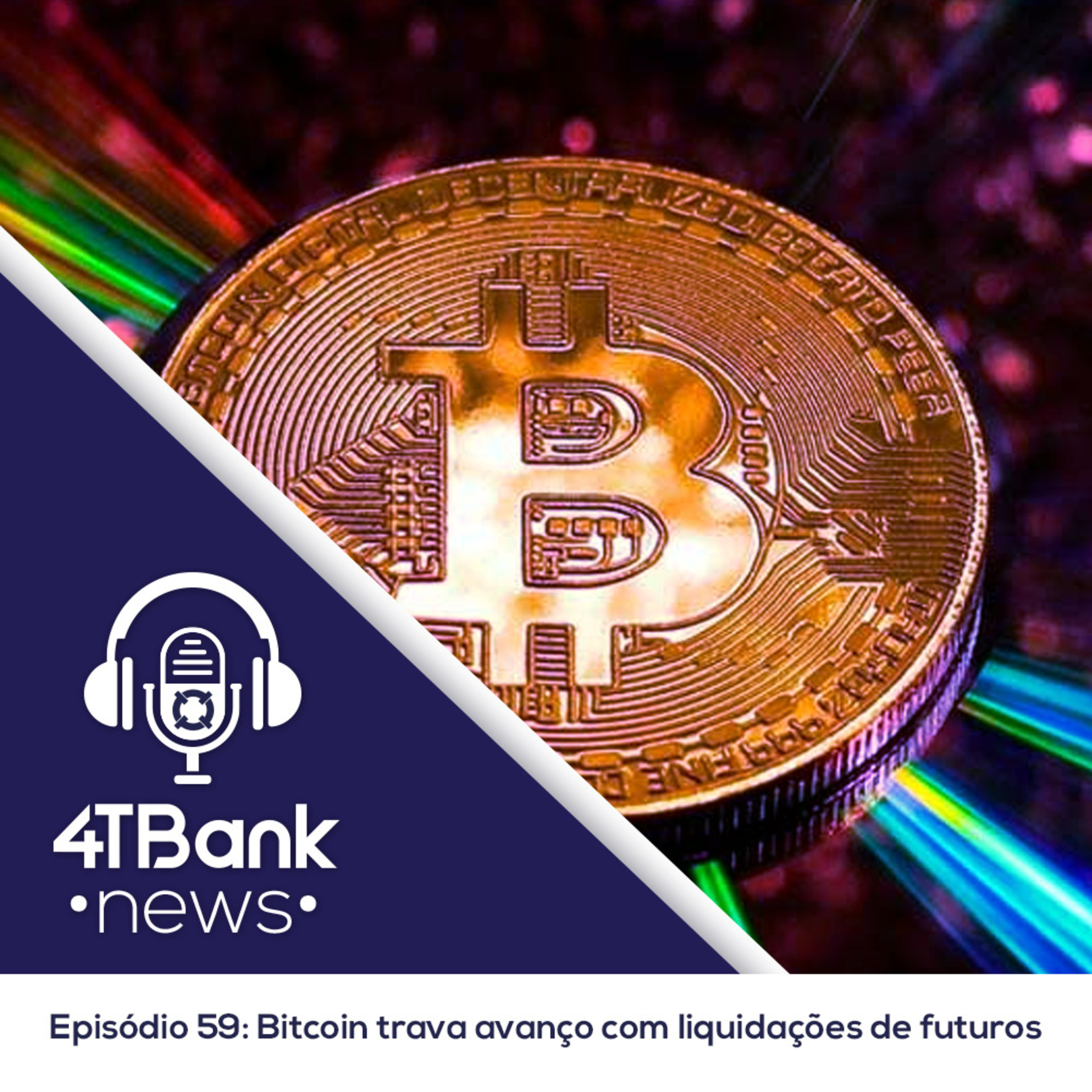 Bitcoin trava avanço com liquidações de futuros episode artwork