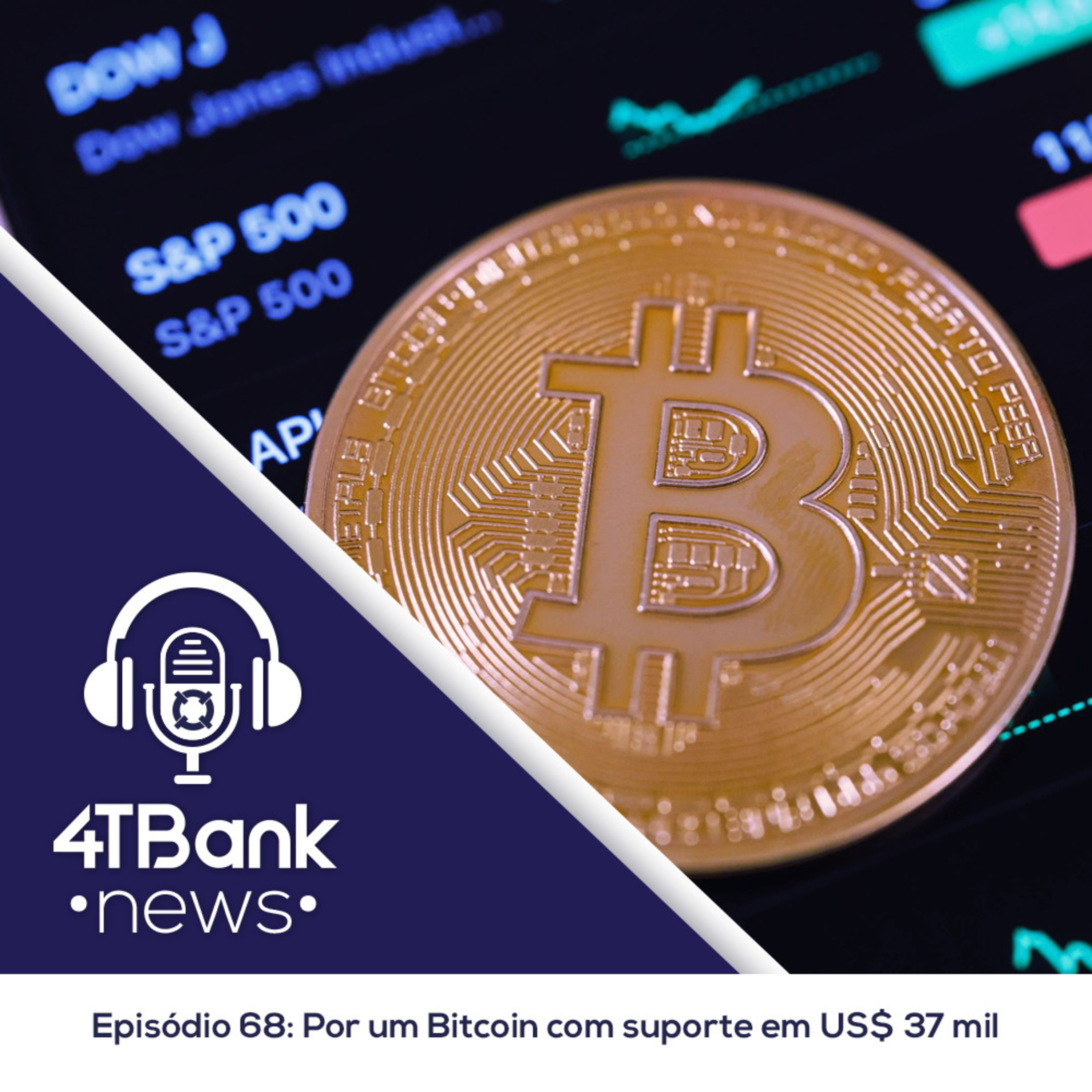 Por um Bitcoin com suporte em US$ 37 mil episode artwork