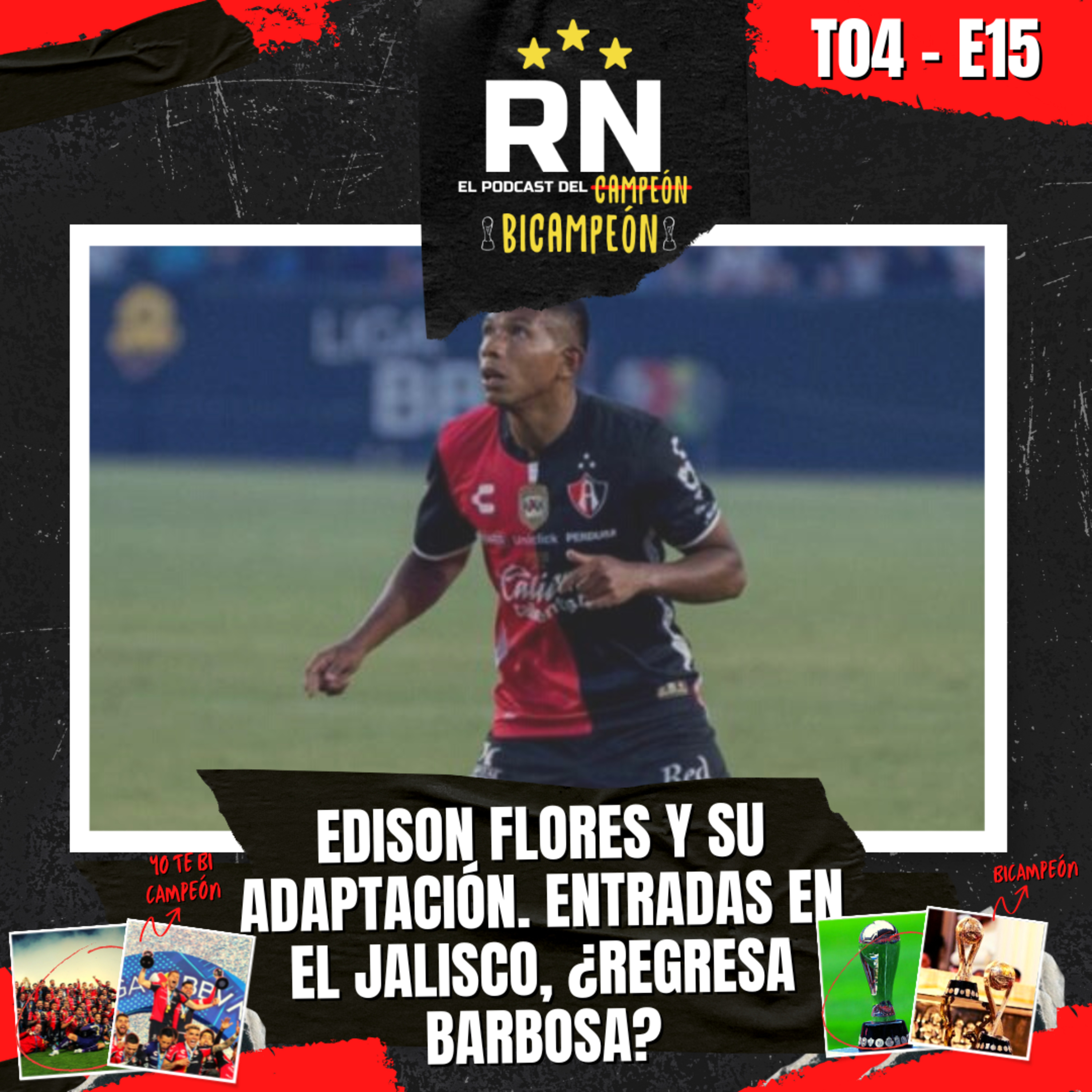 ¿Por qué las bajas entradas en el Jalisco | VUELVE Diego Barbosa | El Podcast del Rojinegro T04 E15 episode artwork