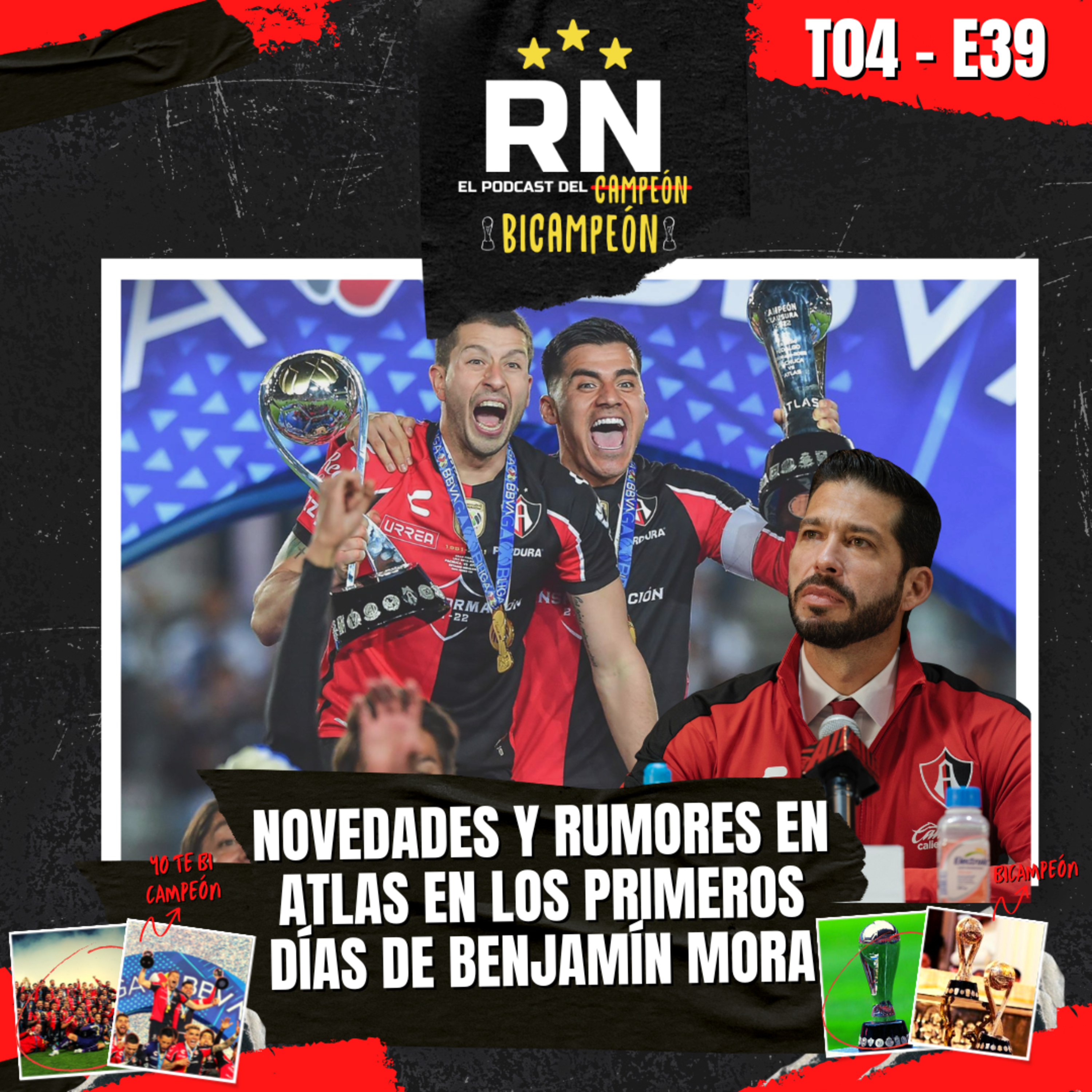 NOVEDADES en ATLAS | RUMORES del equipo Rojinegro | El Podcast Rojinegro T04 E39 episode artwork