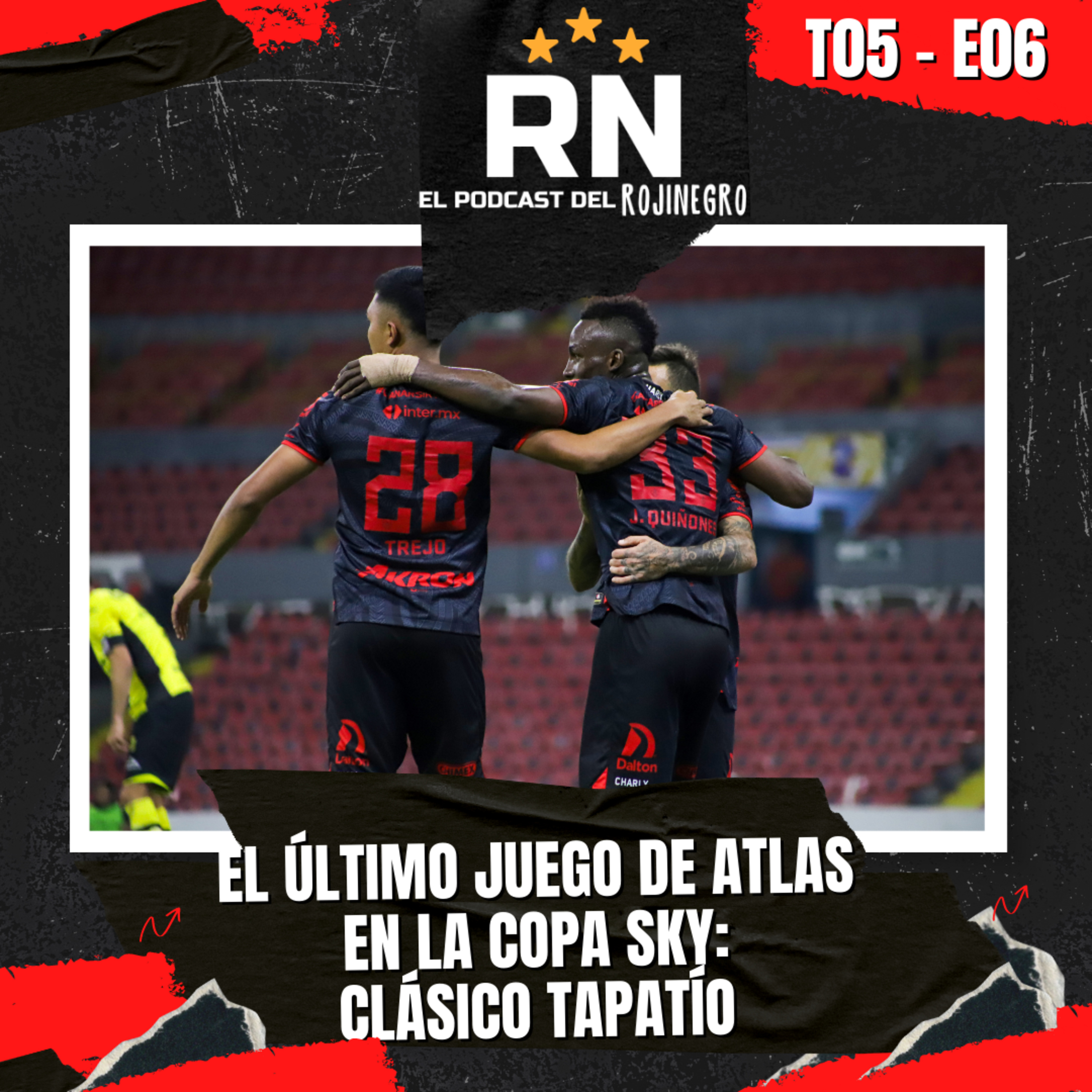 ÚLTIMO juego de PREPARACIÓN para ATLAS | CLÁSICO TAPATÍO en Copa SKY | El Podcast del Rojinegro T05 E6 episode artwork