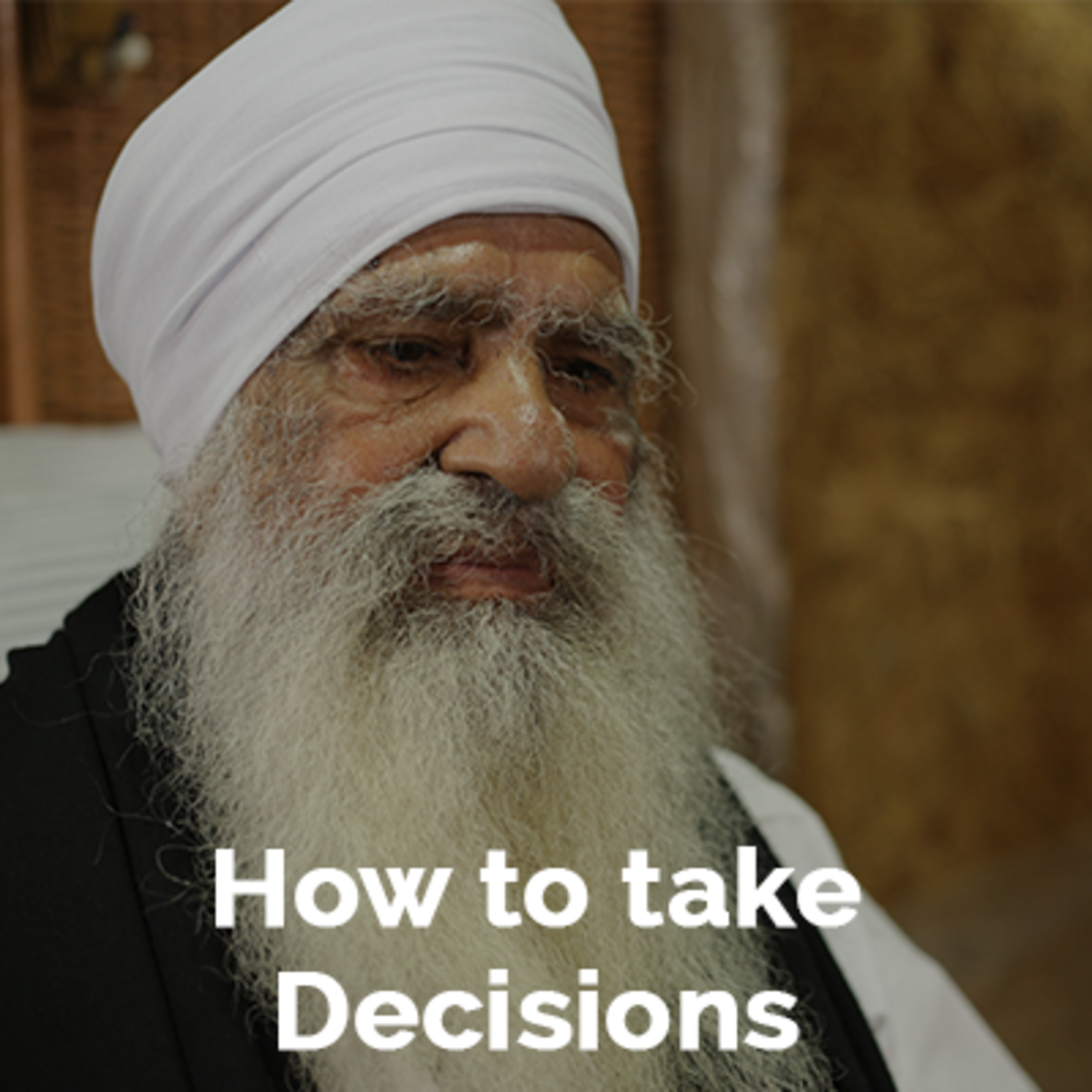 If it Becomes Very Difficult for a Sikh to Take Decision, What should he do?