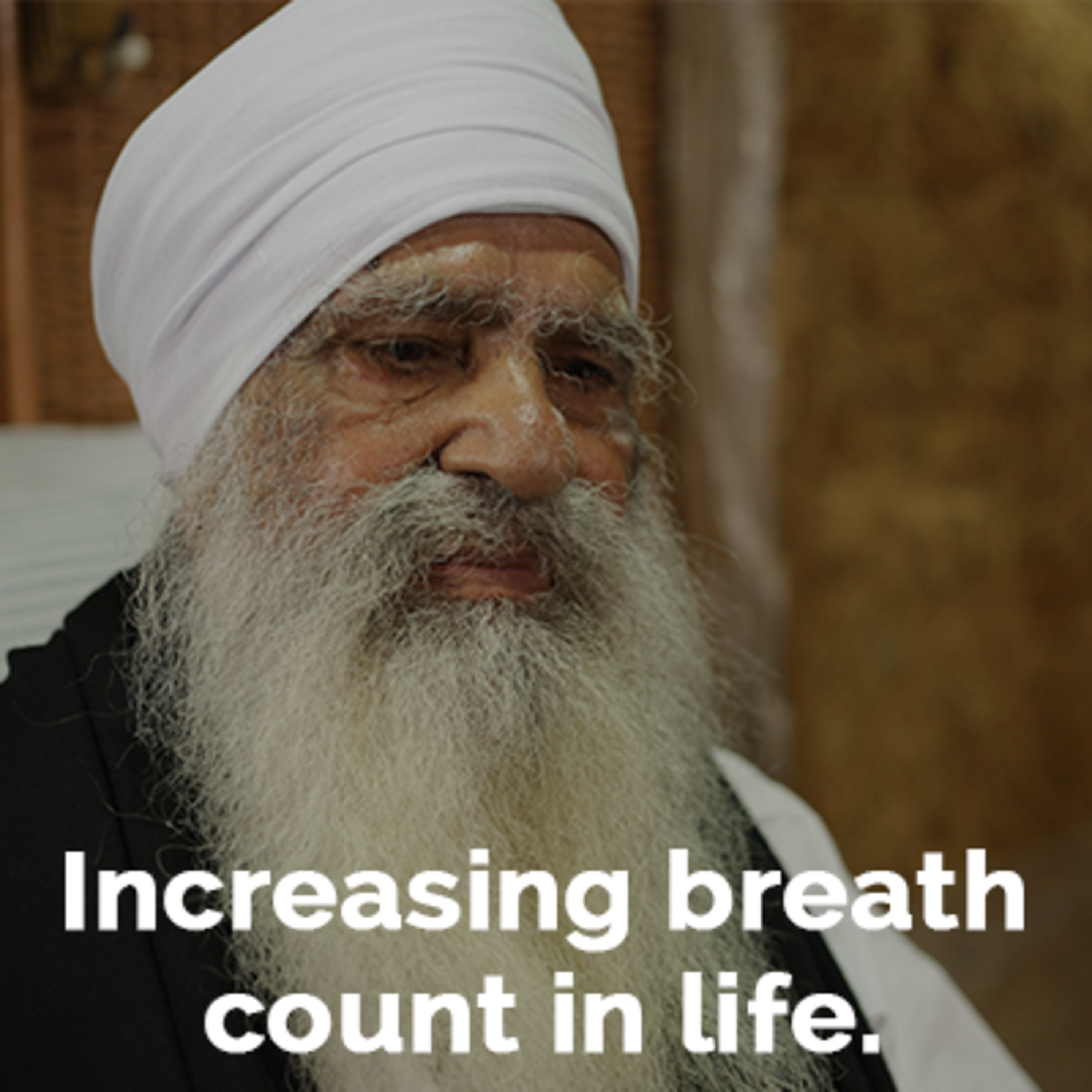 Are one's number of breaths fixed in life? Can a God-conscious person increase these?