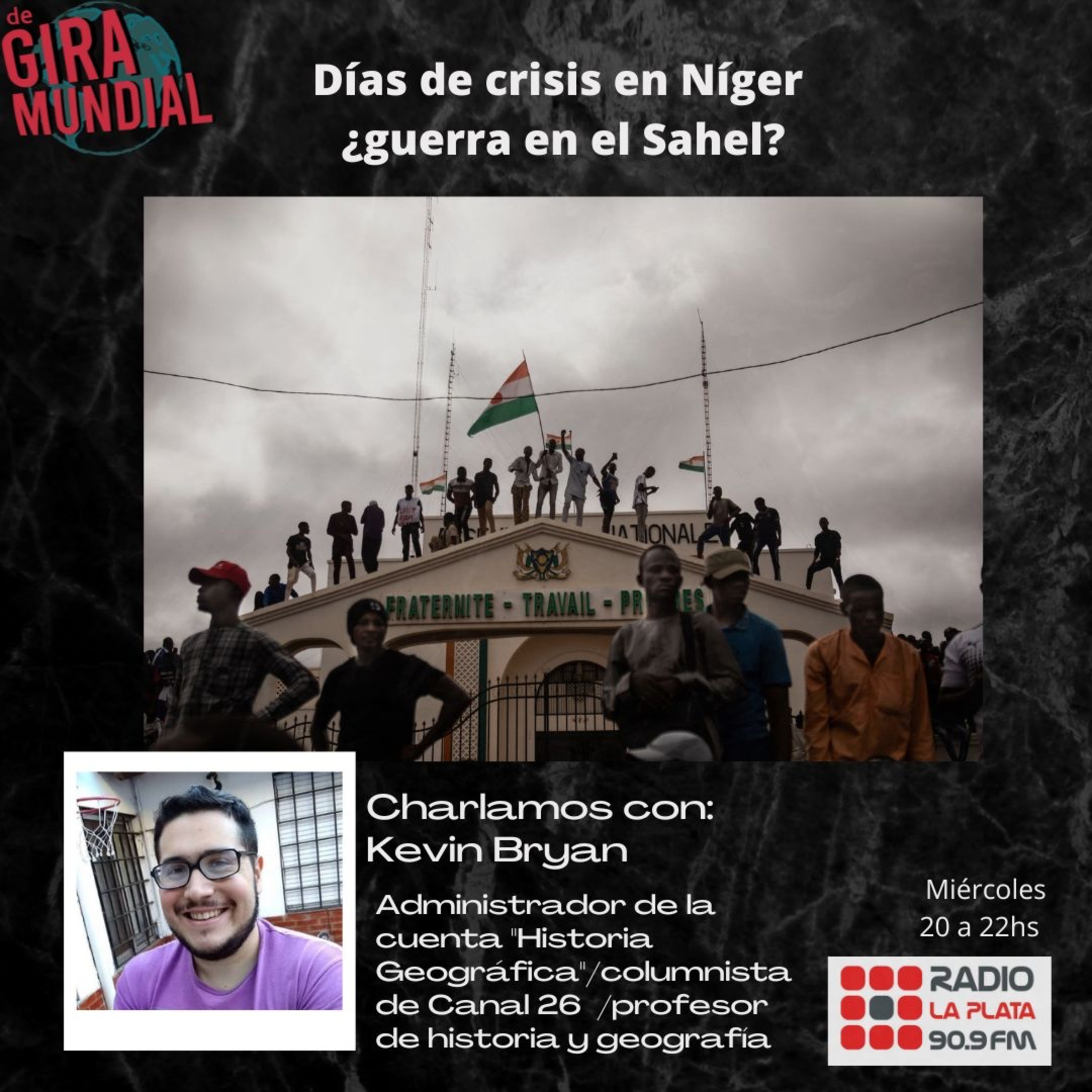 Kevin Bryan: días de crisis en Níger ¿guerra en el Sahel? episode artwork