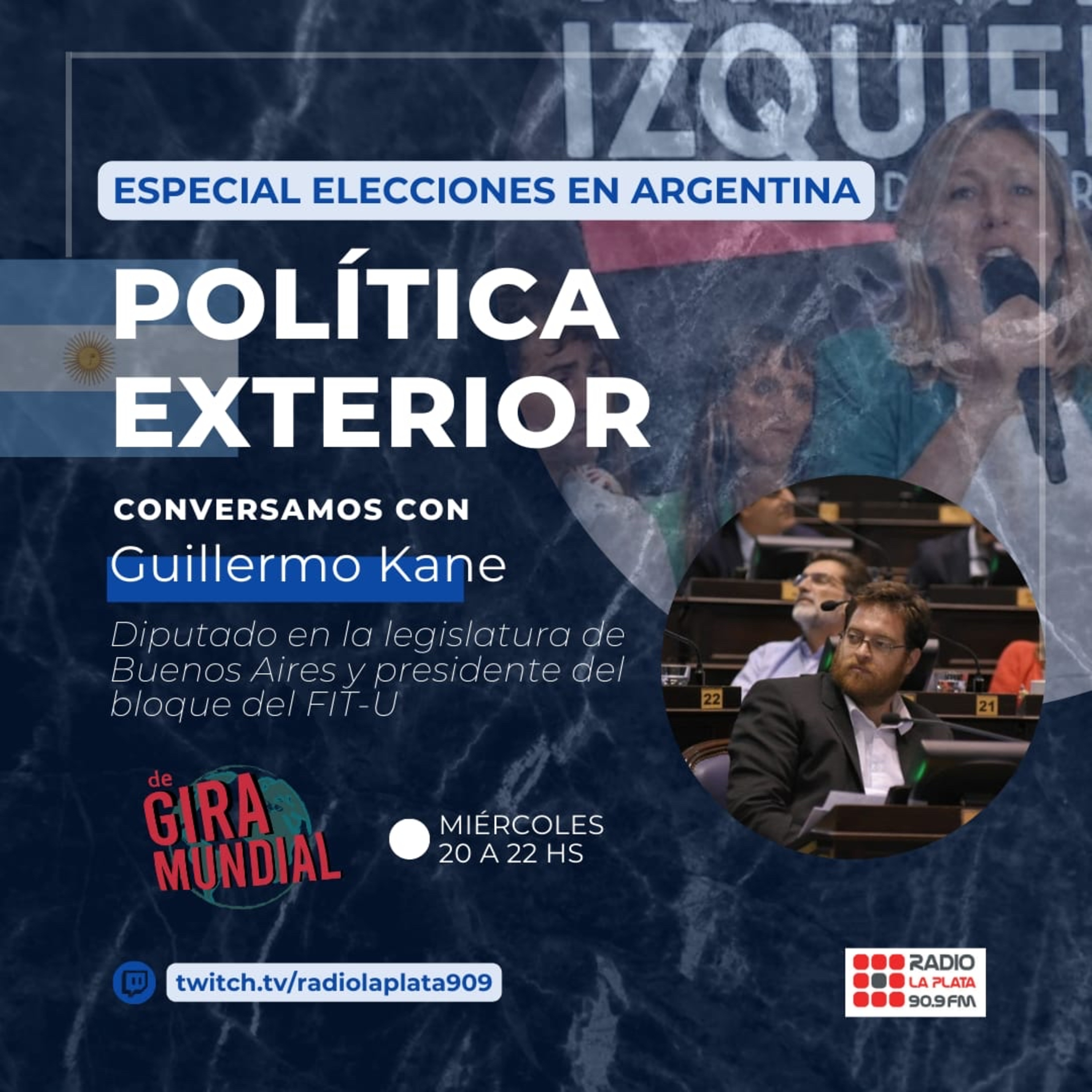 Especial Política Exterior 2: Frente de Izquierda (Guillermo Kane) episode artwork