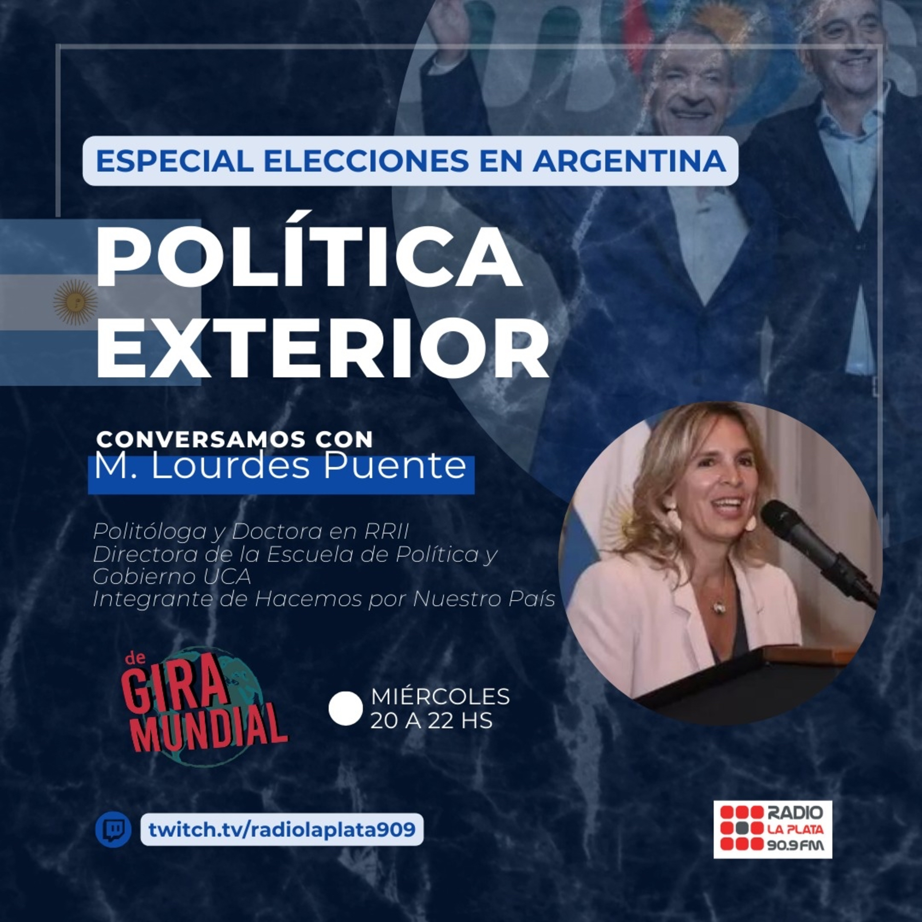 Especial Política Exterior 4: Lourdes Puente Olivera (Hacemos por Nuestro País) episode artwork