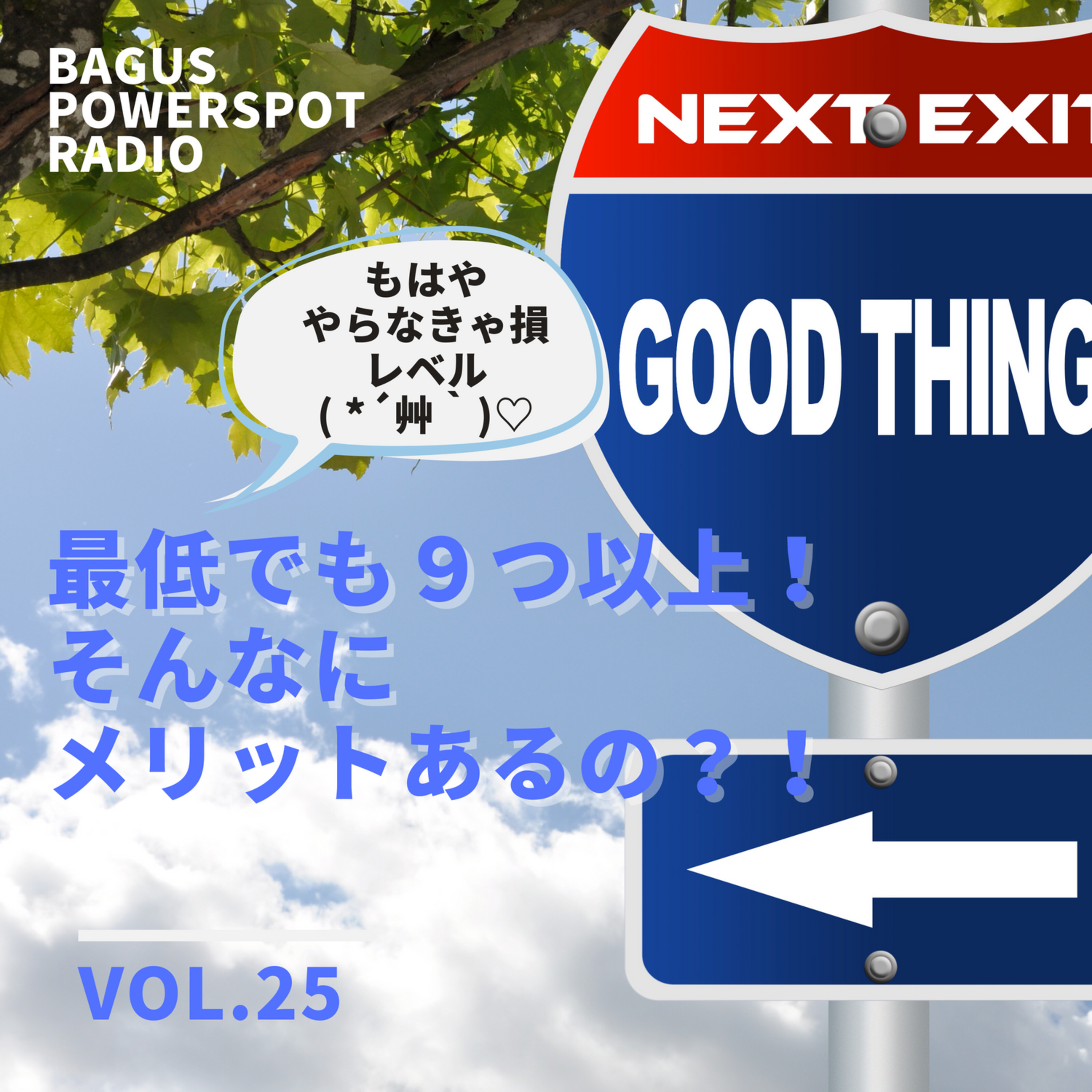 VOl.25 最低でも９つ以上？そんなにメリットあるの？ episode artwork