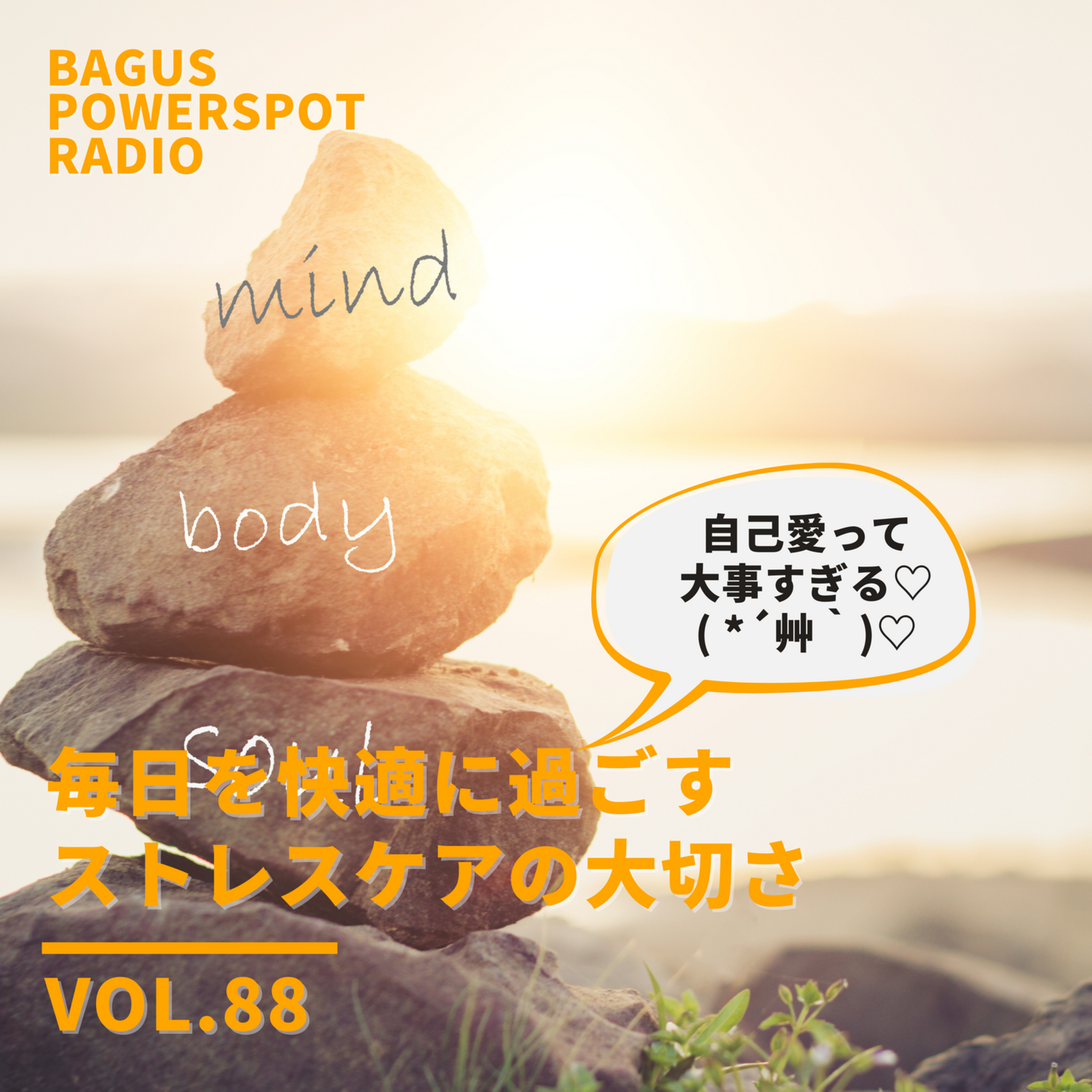 VOL.88　毎日を快適に過ごすためのストレスケアの大切さ episode artwork