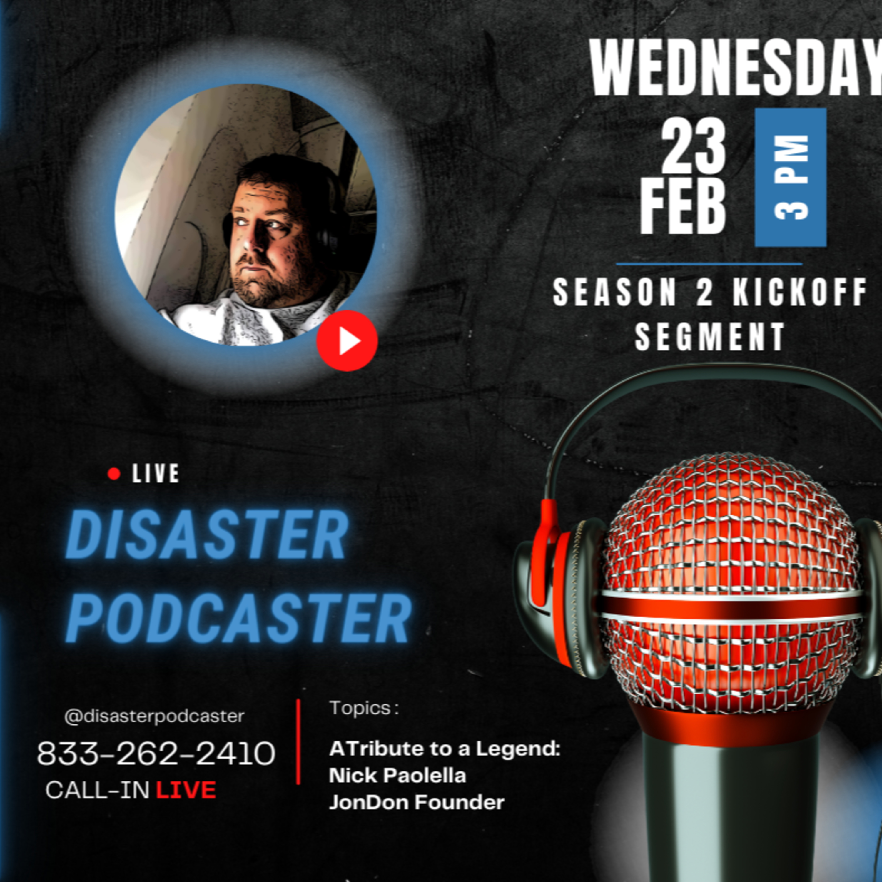 Disaster Podcaster