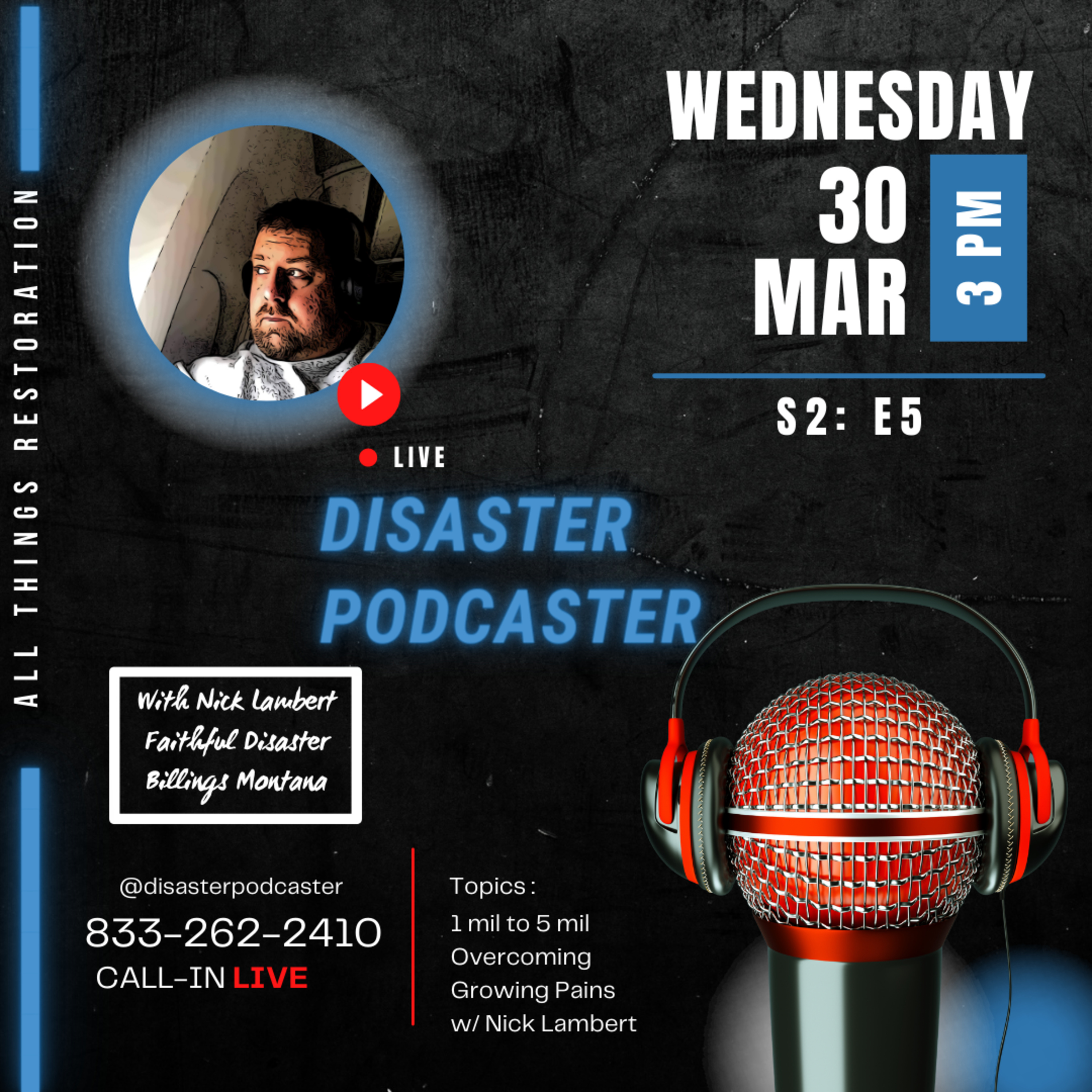 Disaster Podcaster