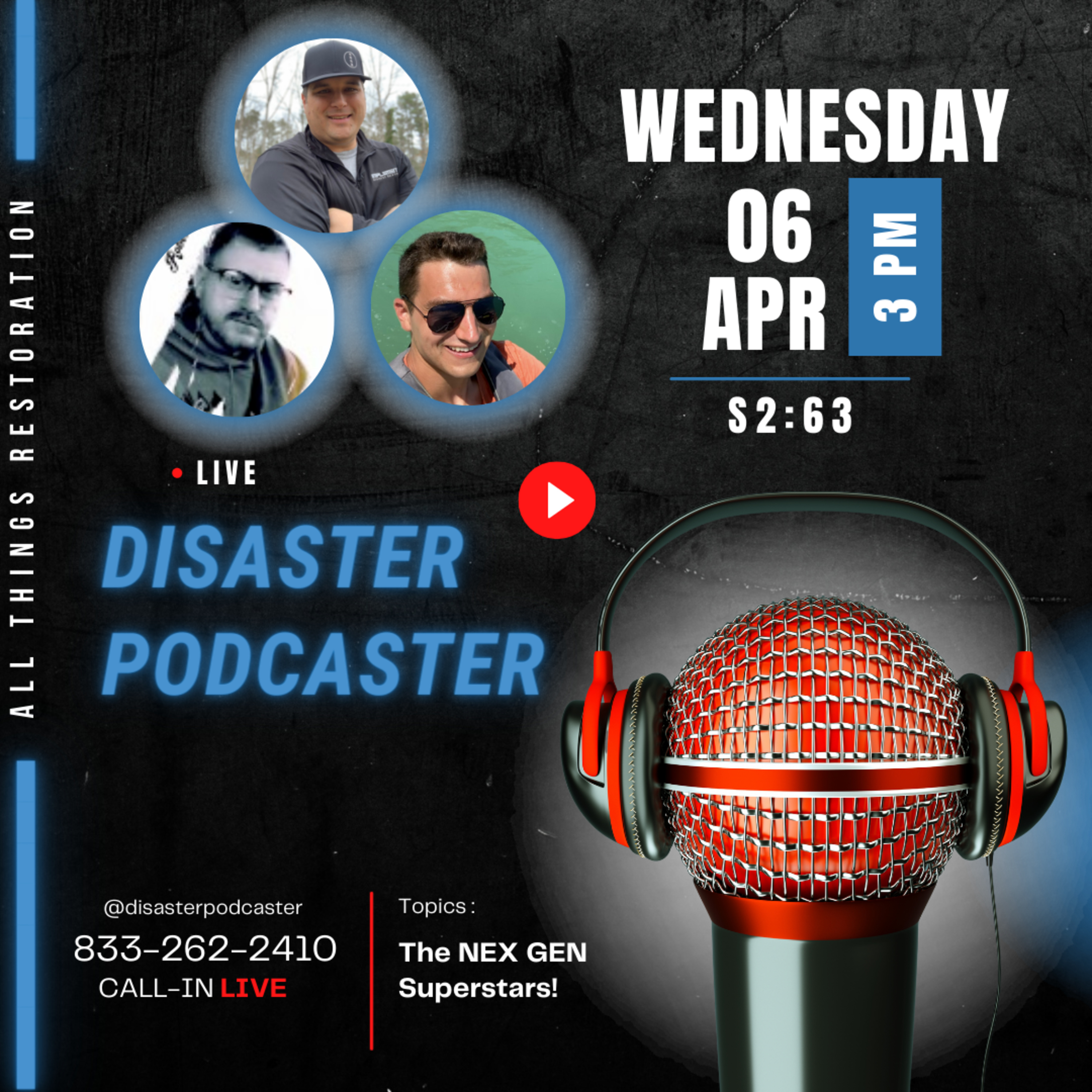 Disaster Podcaster