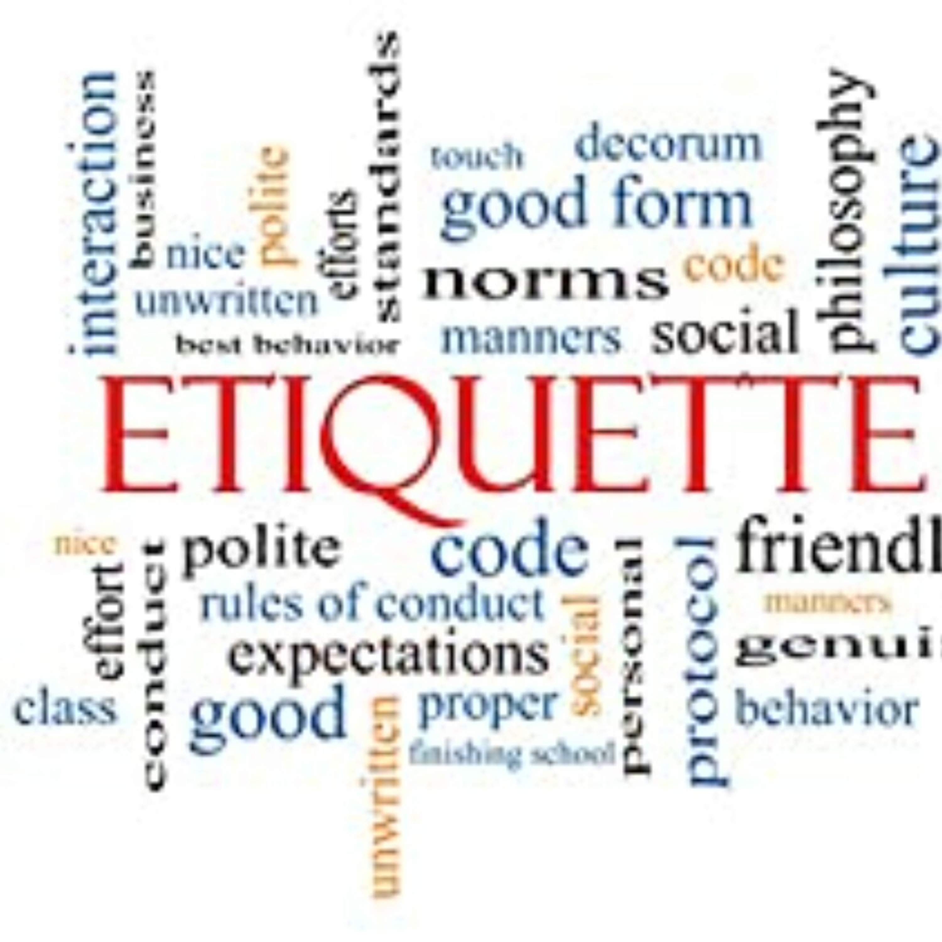 Having Proper etiquette episode artwork