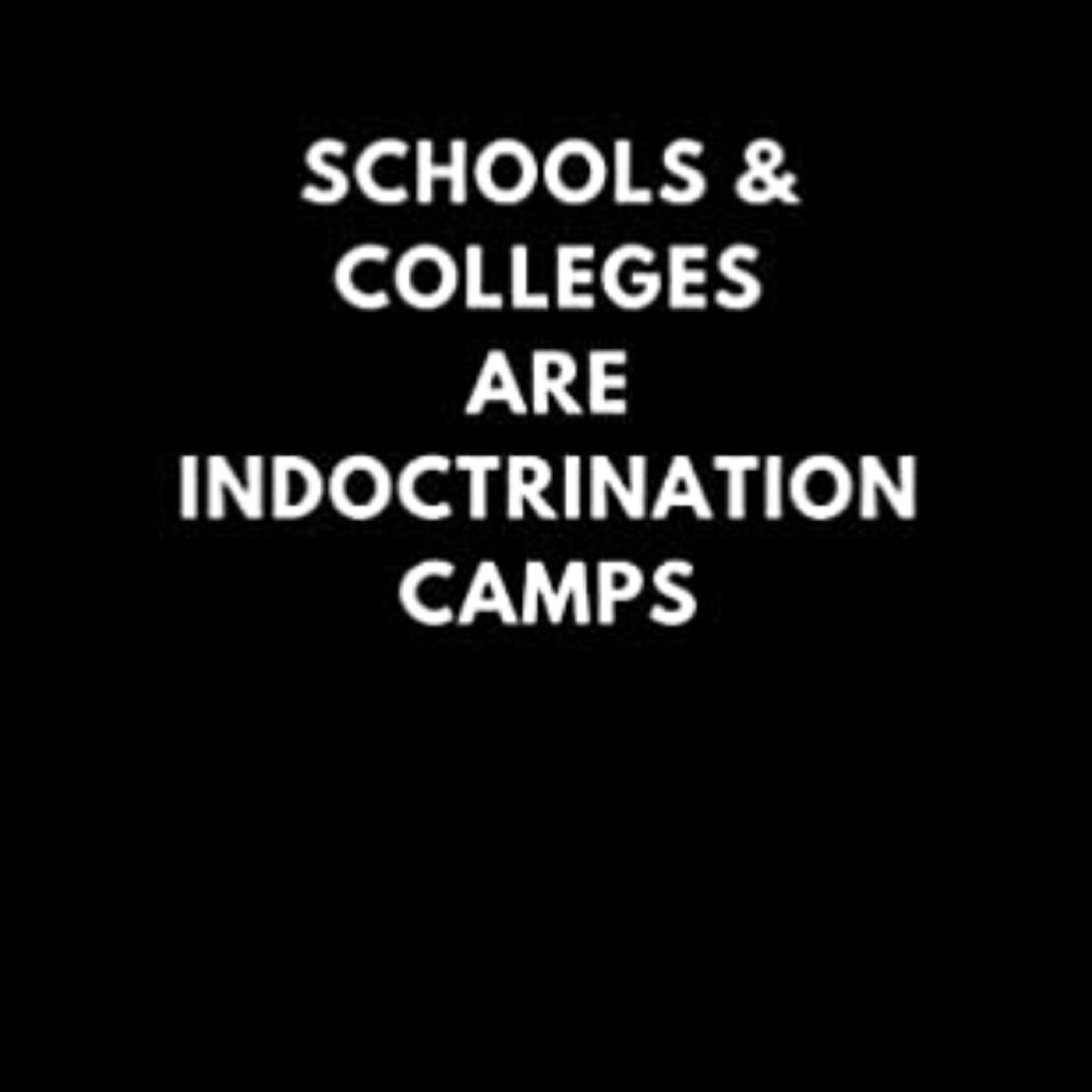 Schools & Colleges are indoctrination camps episode artwork