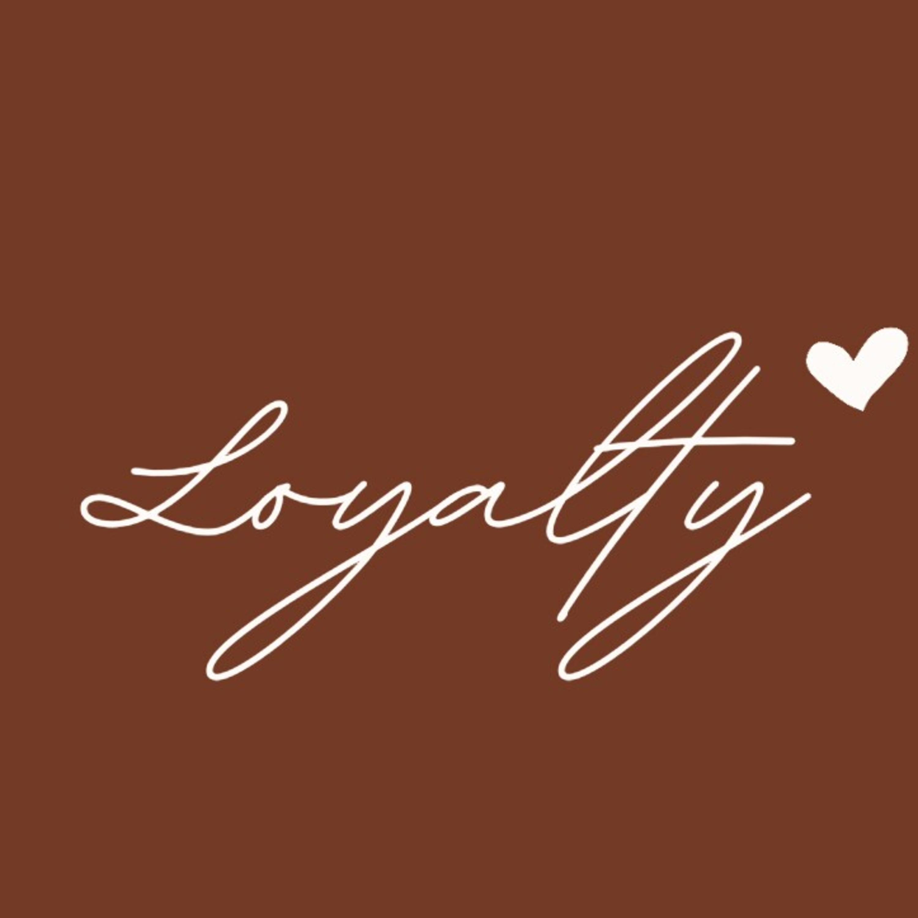 LOYALTY IS NOT THE SAME ANYMORE episode artwork