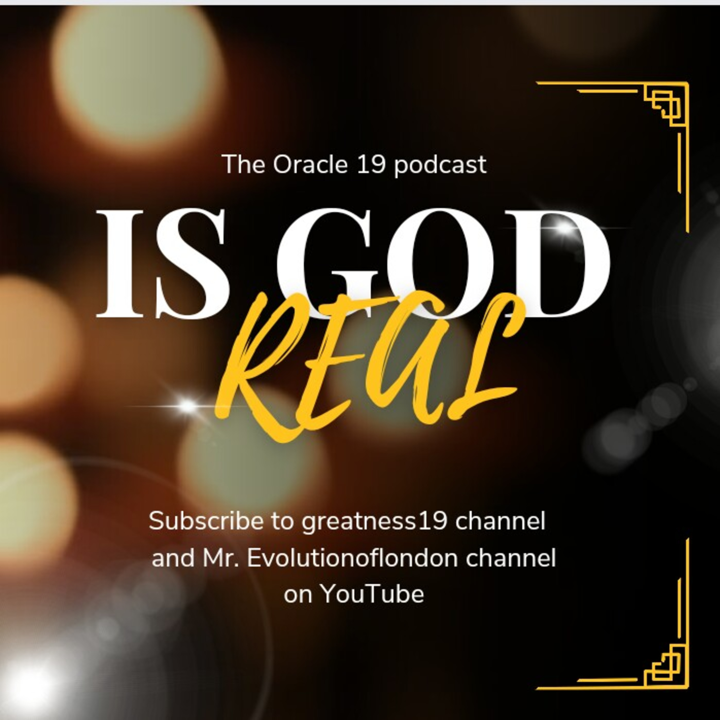 Is God real? episode artwork