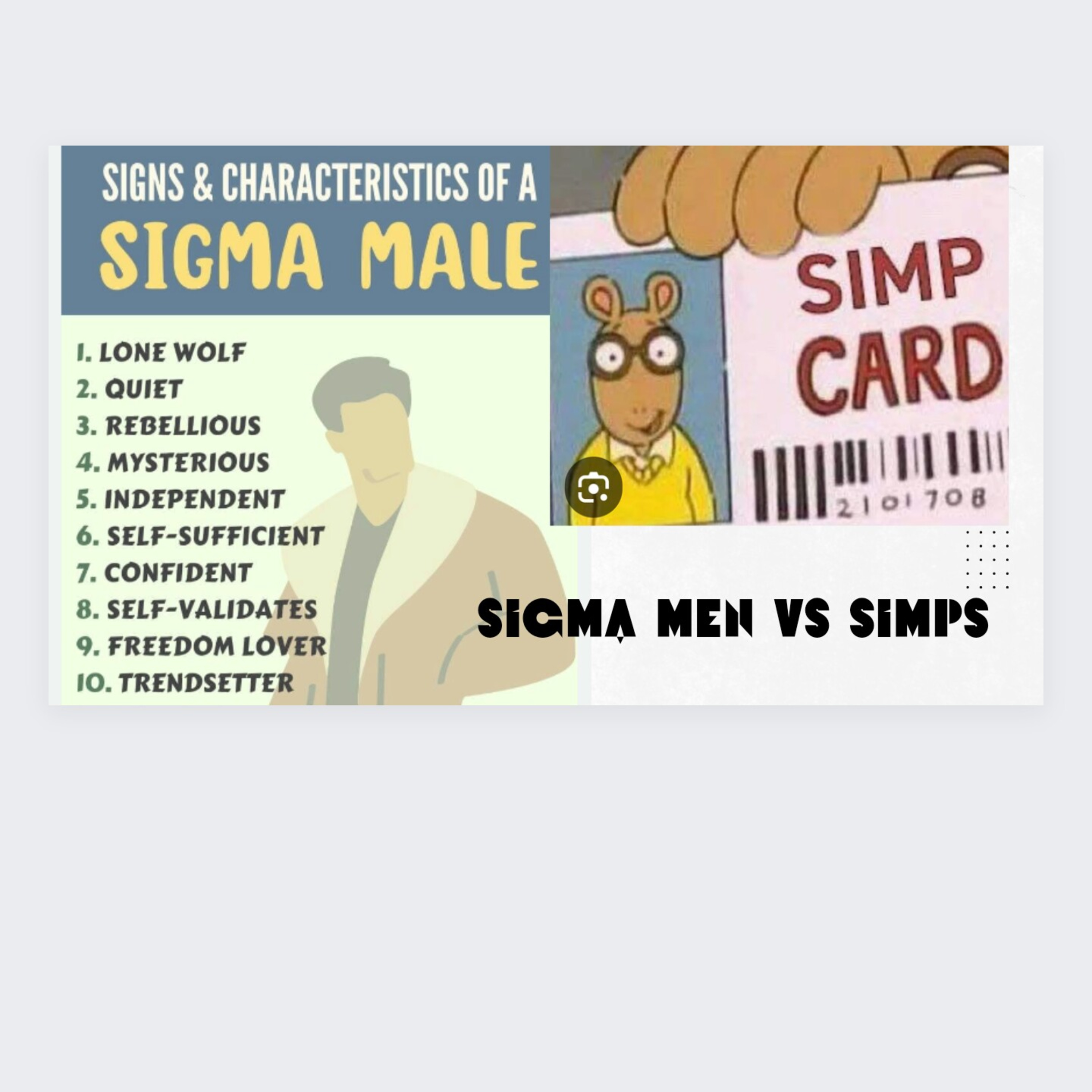 The Battle Of Men: Sigma Men vs Simps episode artwork