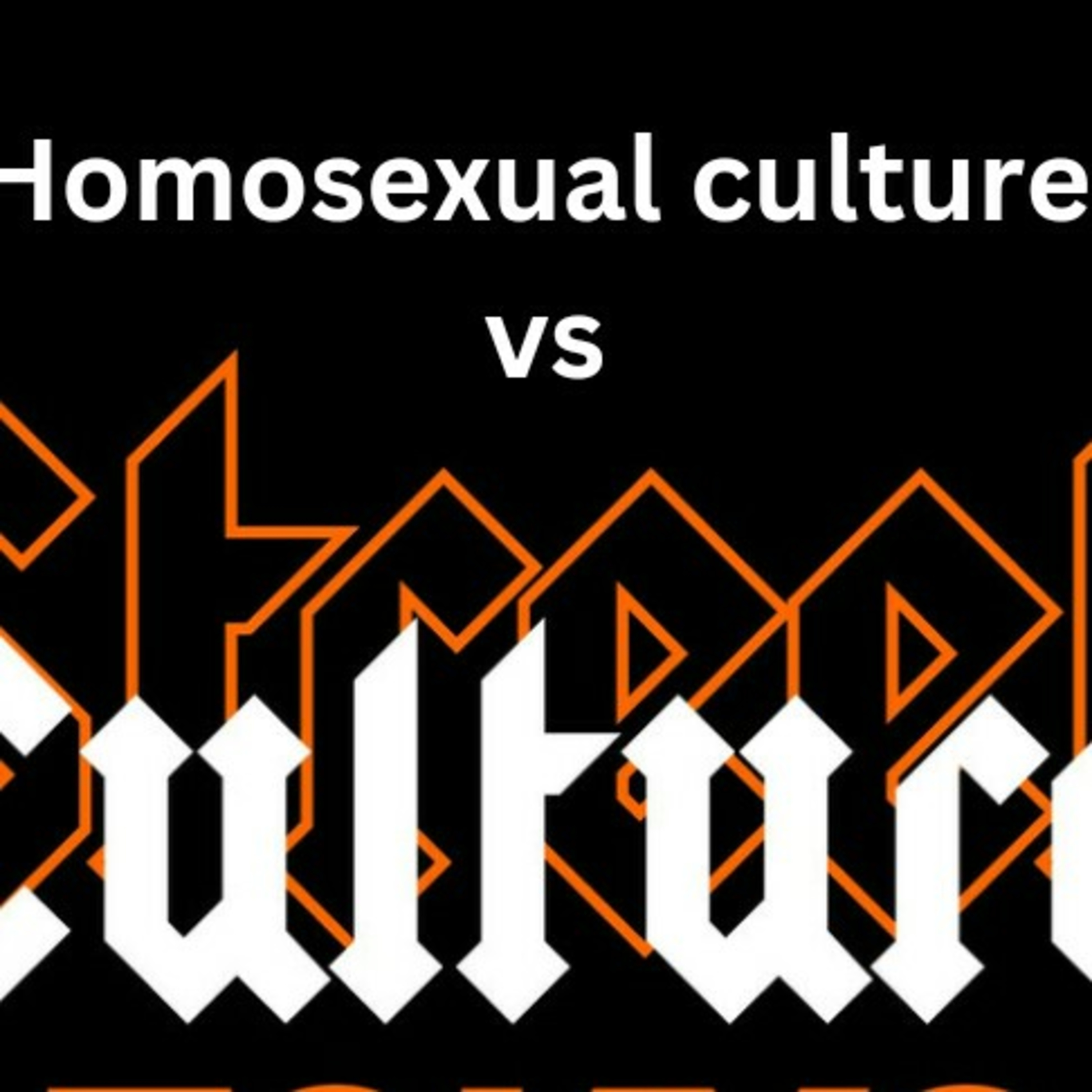 The street culture is nothing more than a homosexual culture episode artwork
