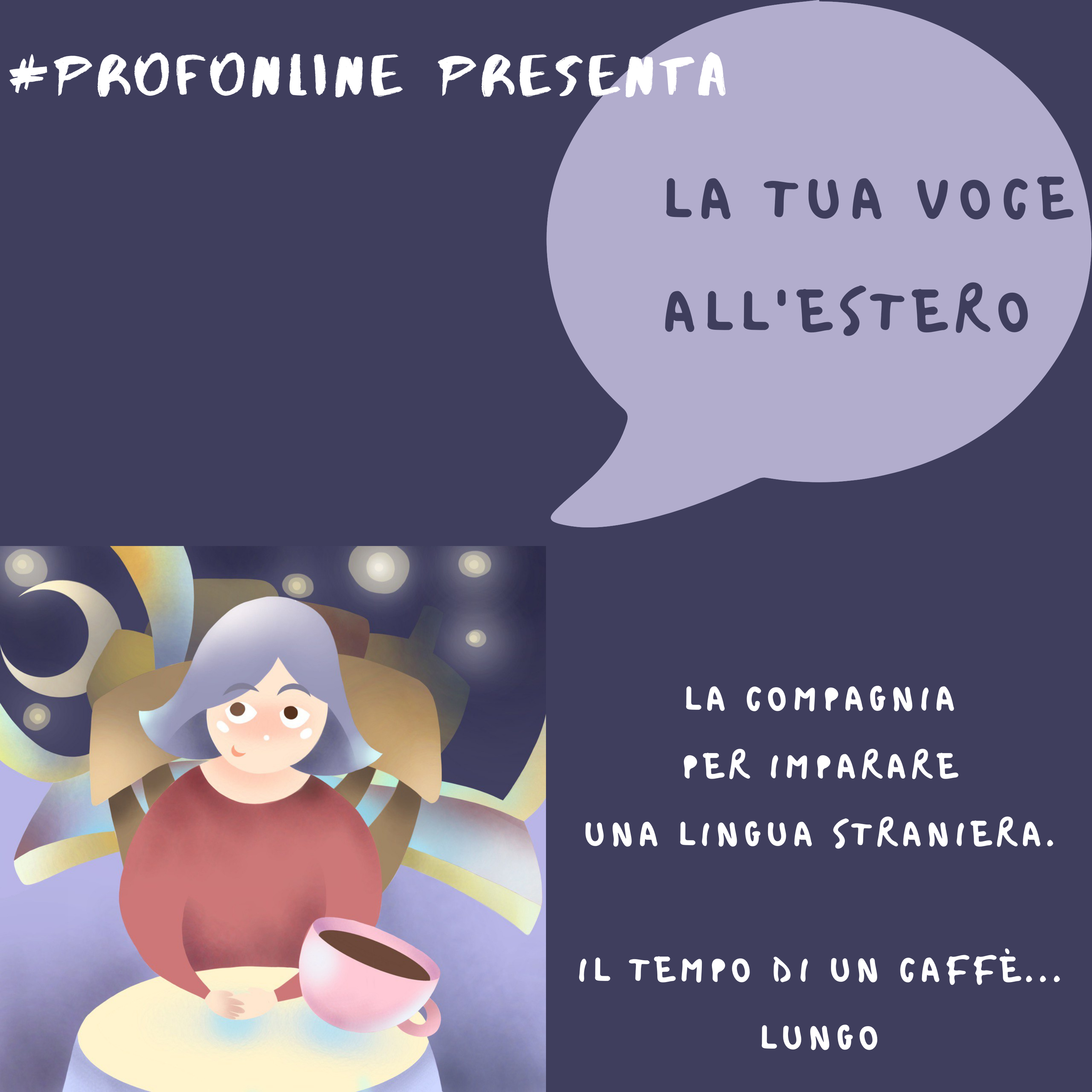 La tua voce all\'estero