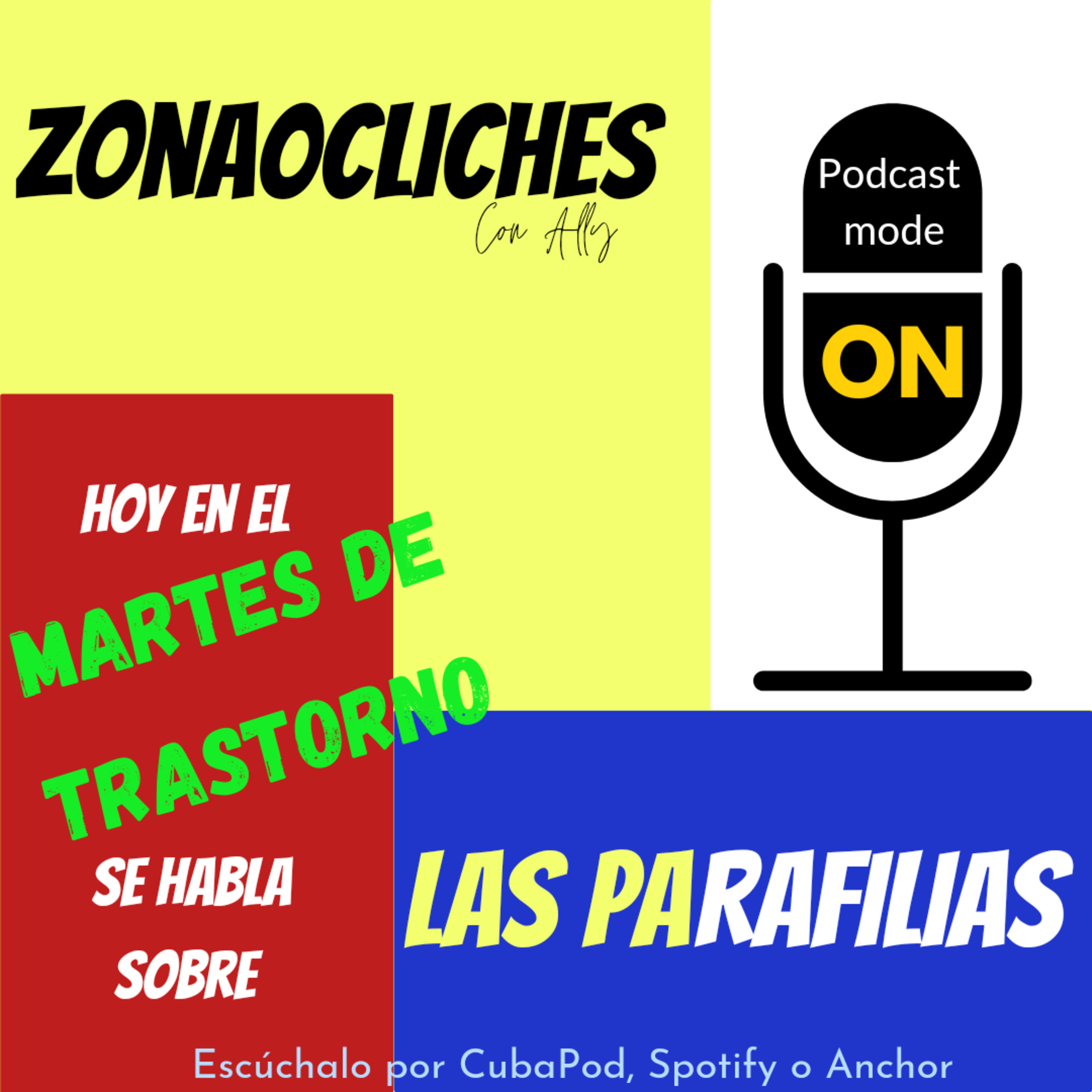 Portada de Zona0Clichés con Ally