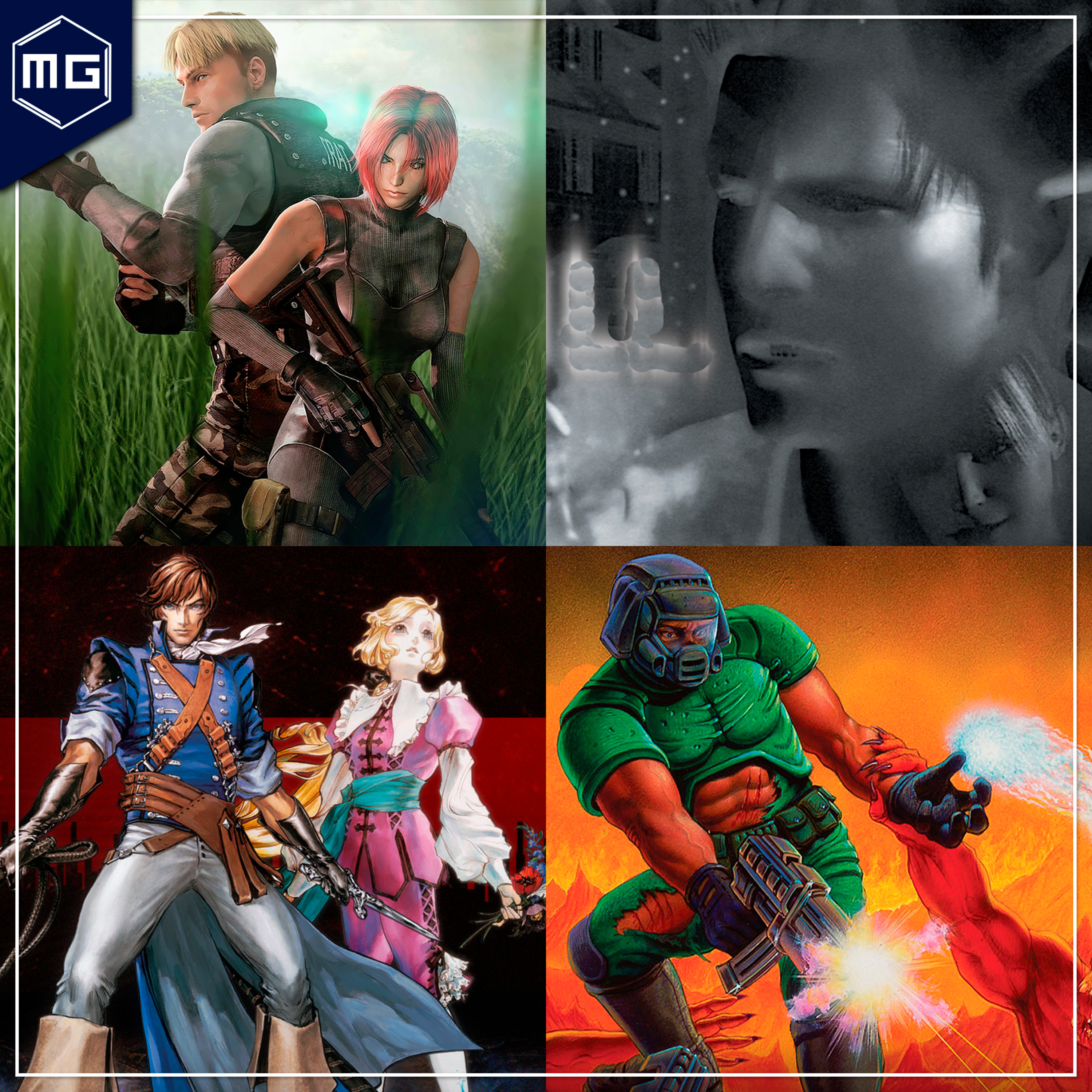 PATCH #40: Dino Crisis 2, Silent Hill, Castlevania: Dracula X, Doom episode artwork