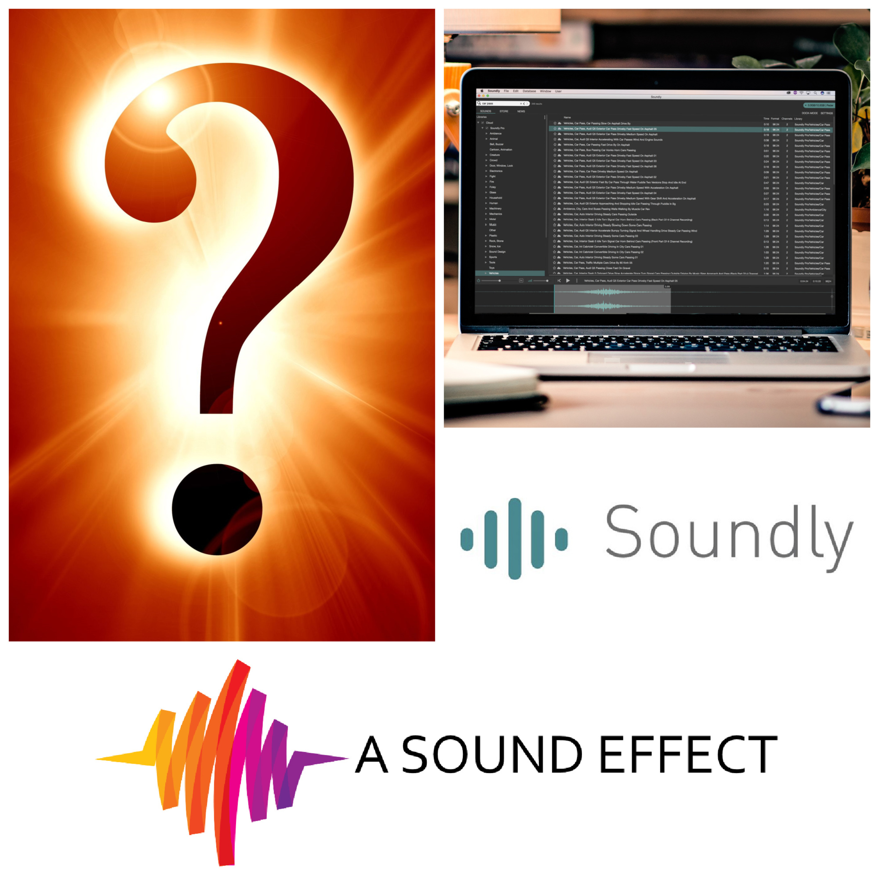 Mystery Sound Quiz! Guess The Sound for 3 chances to win Soundly PRO for a year - A Sound Effect Podcast EP 20